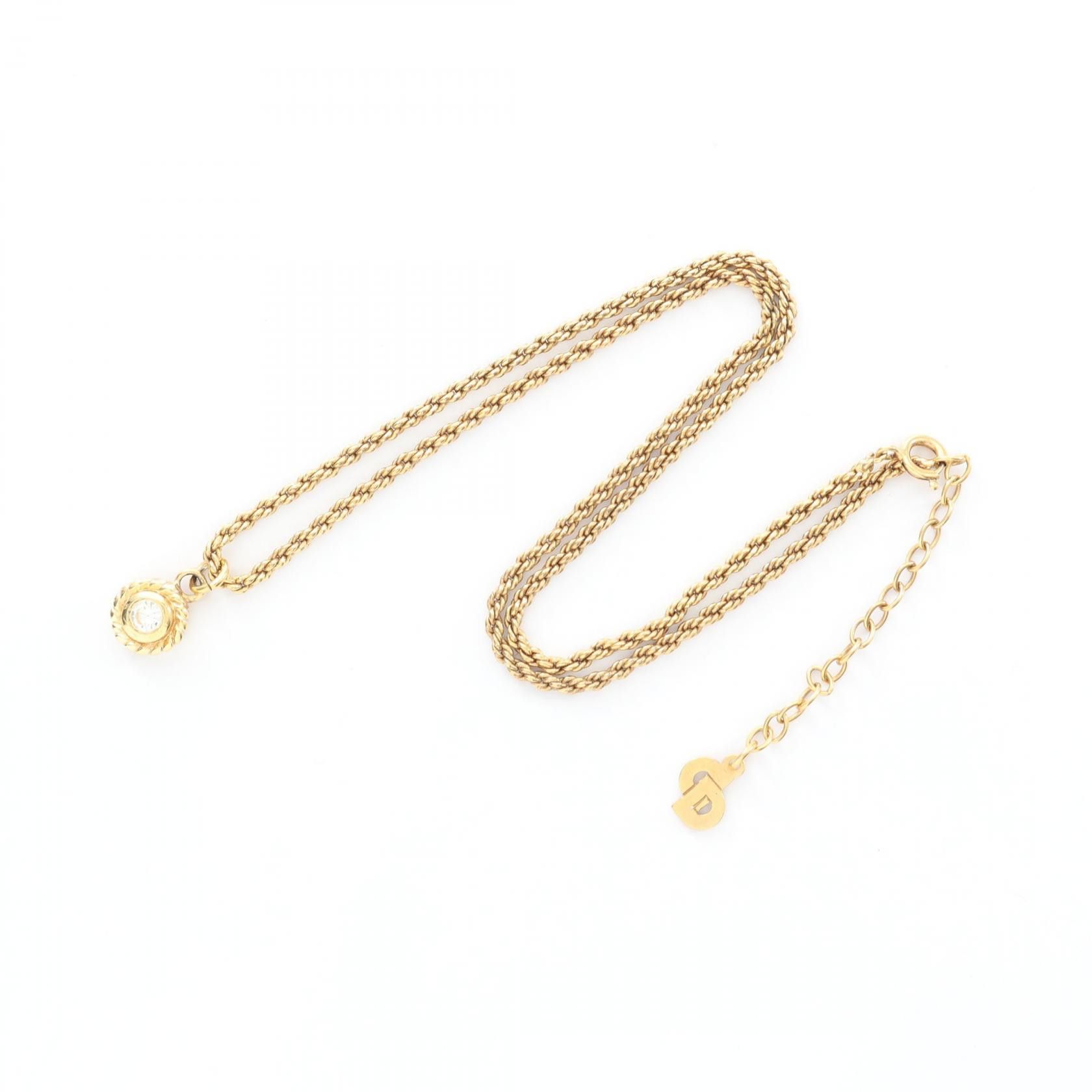 Dior Dior Dior Necklace Metal Necklace DUTY FREE for USA Size ONE SIZE - 3 Thumbnail