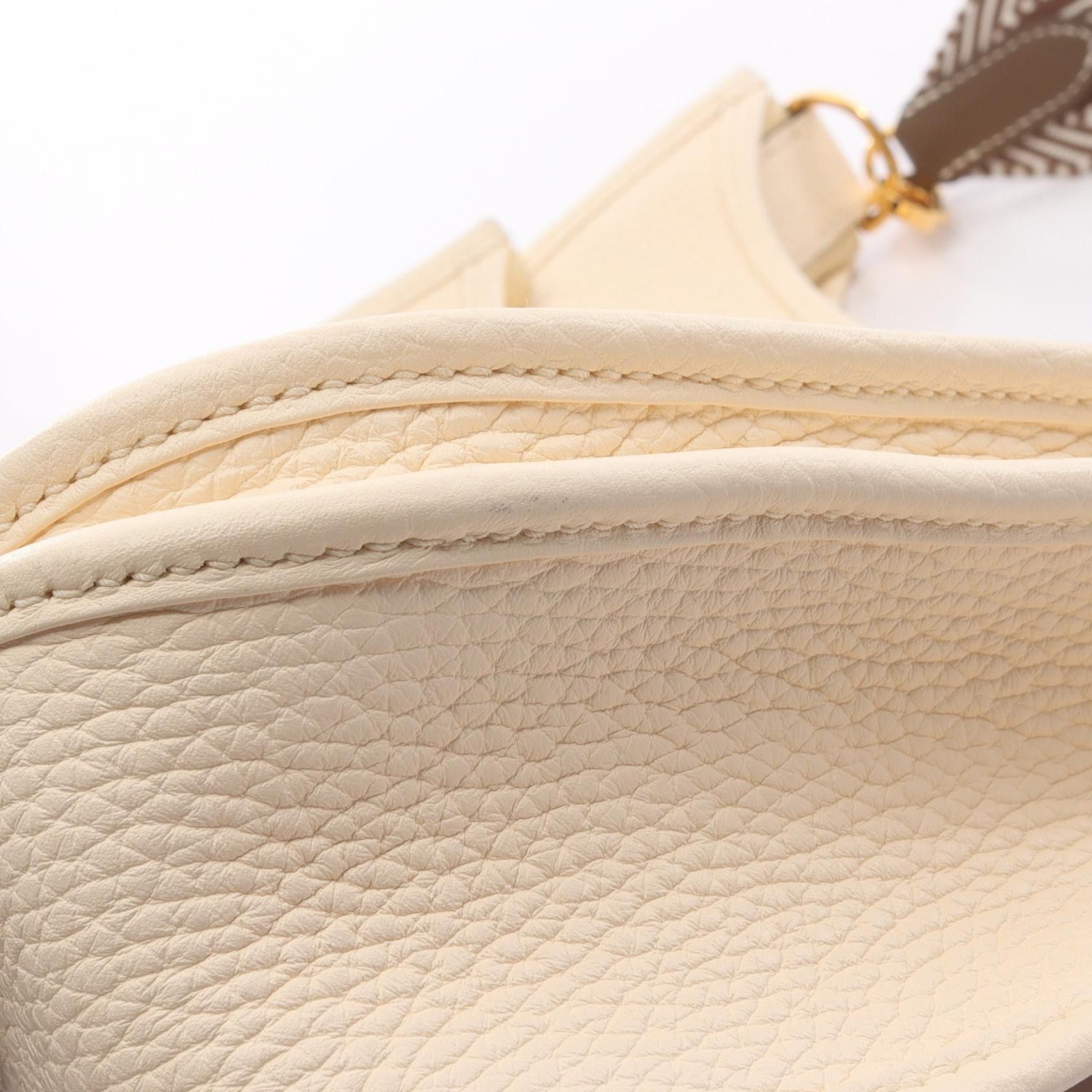 Hermes Hermes Hermes Evelyne III PM Calfskin Shoulder Bag Leather Shoulder Bag Z DUTY FREE for USA Size ONE SIZE - 8 Thumbnail