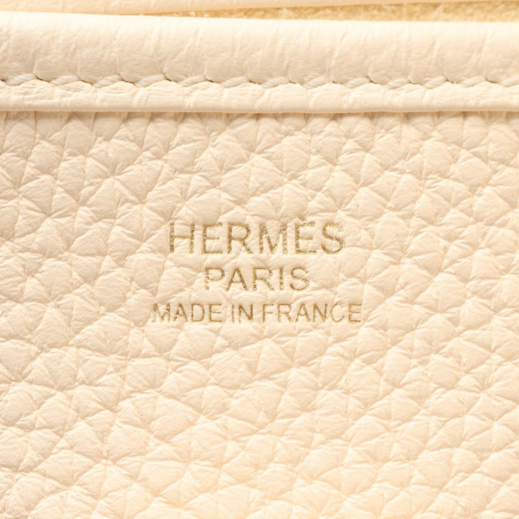 Hermes Hermes Hermes Evelyne III PM Calfskin Shoulder Bag Leather Shoulder Bag Z DUTY FREE for USA Size ONE SIZE - 4 Thumbnail