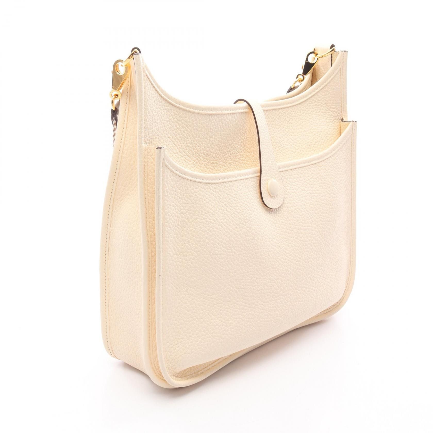 Hermes Hermes Hermes Evelyne III PM Calfskin Shoulder Bag Leather Shoulder Bag Z DUTY FREE for USA Size ONE SIZE - 2 Thumbnail