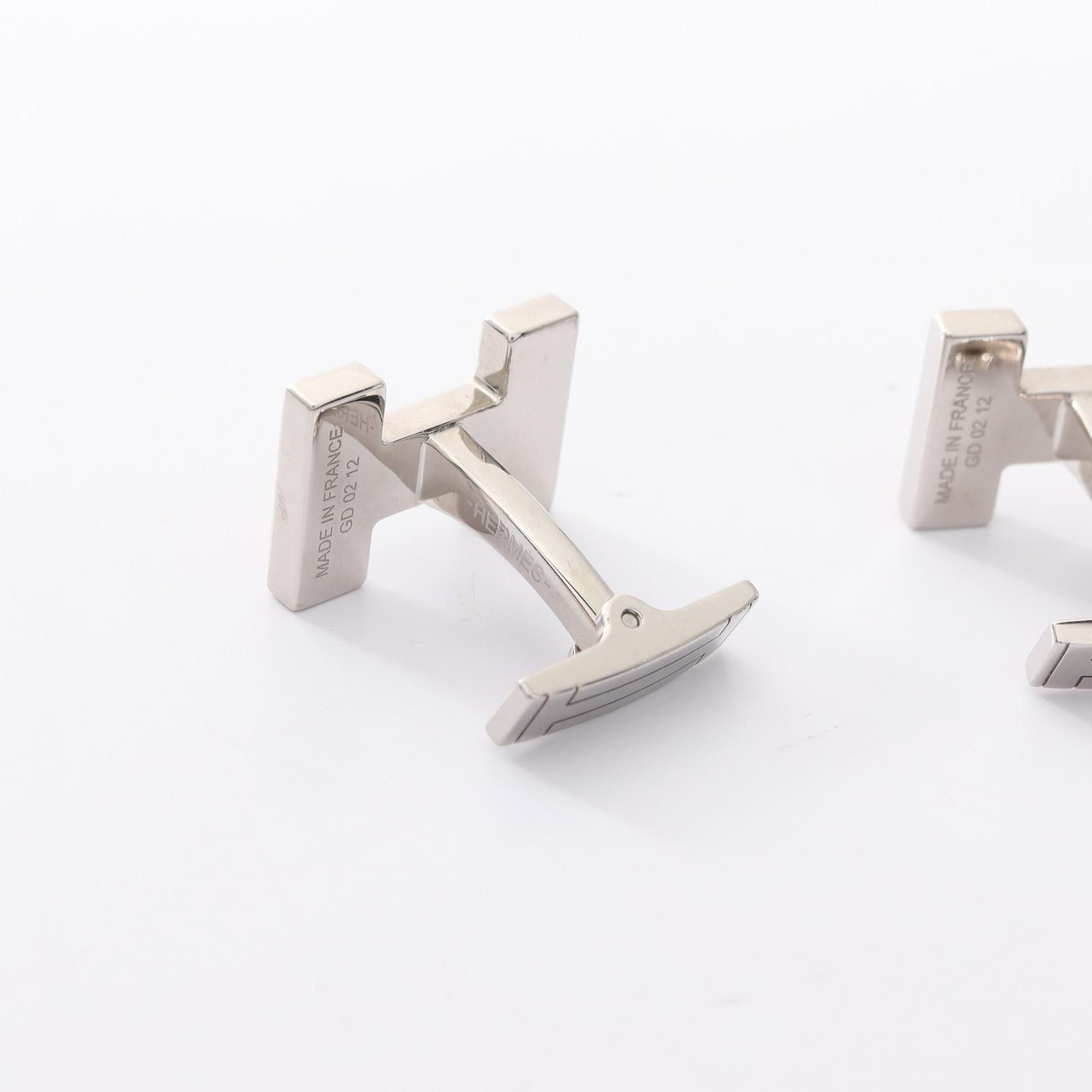 Hermes Hermes Hermes Quiz Rainbow Metal Cufflinks Metal Cufflinks DUTY FREE for USA Size ONE SIZE - 4 Thumbnail