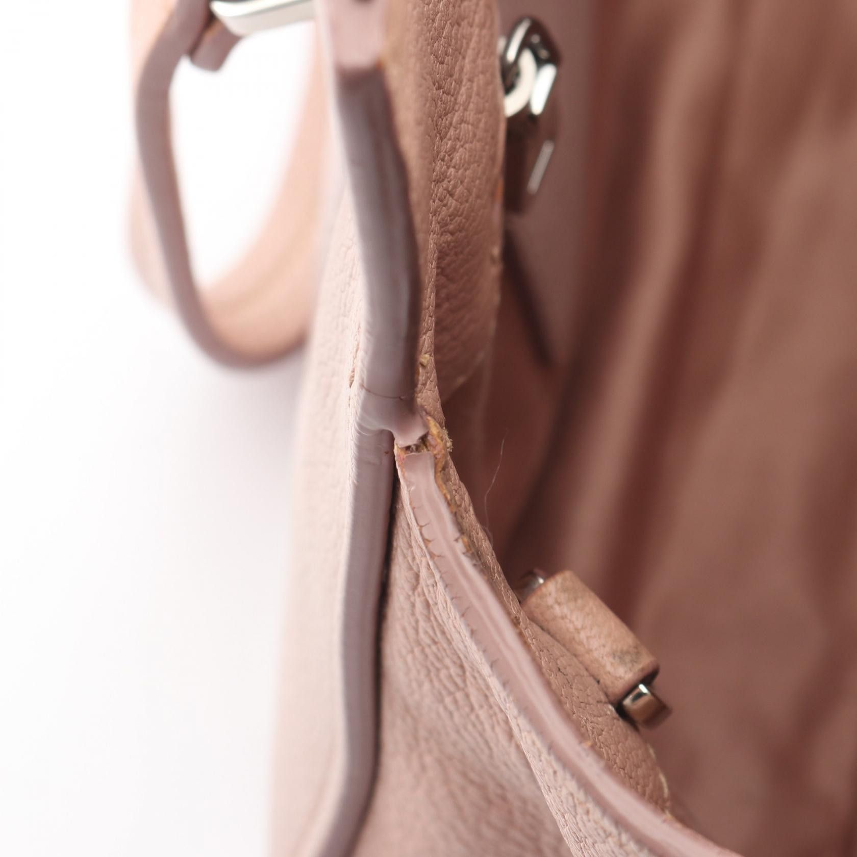 Miu Miu Miu Miu Miu Miu Madras Leather Handbag Leather Handbag DUTY FREE for USA Size ONE SIZE - 5 Thumbnail