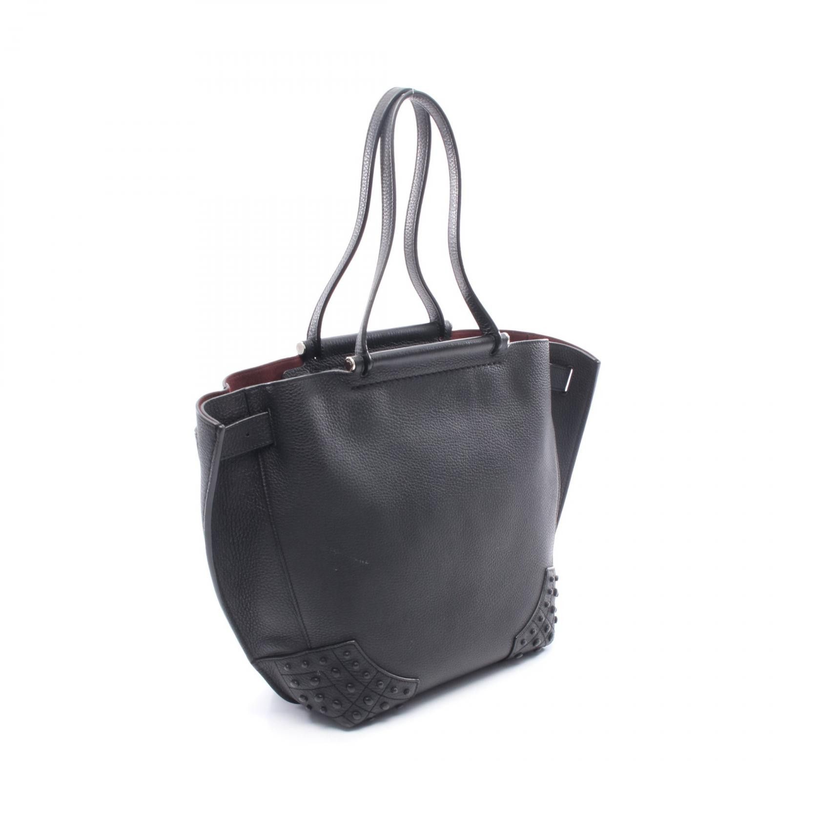 Tod's Tod's TODS Wave Leather Tote Bag Leather Tote Bag DUTY FREE for USA Size ONE SIZE - 2 Thumbnail