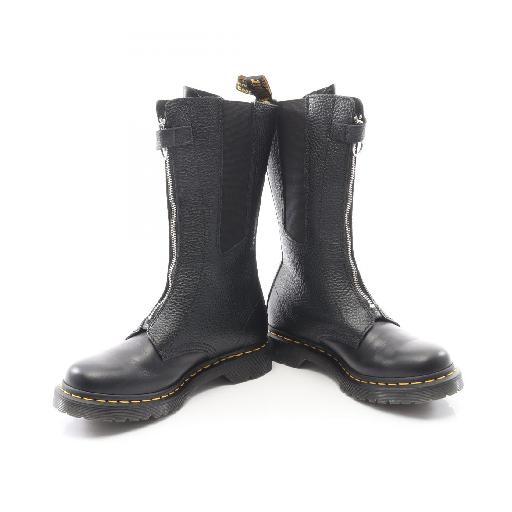 Other Other Dr.Martens FRNT ZIP Leather Boots Leather Shoes 1B99 DUTY FREE for USA Size ONE SIZE - 3 Thumbnail