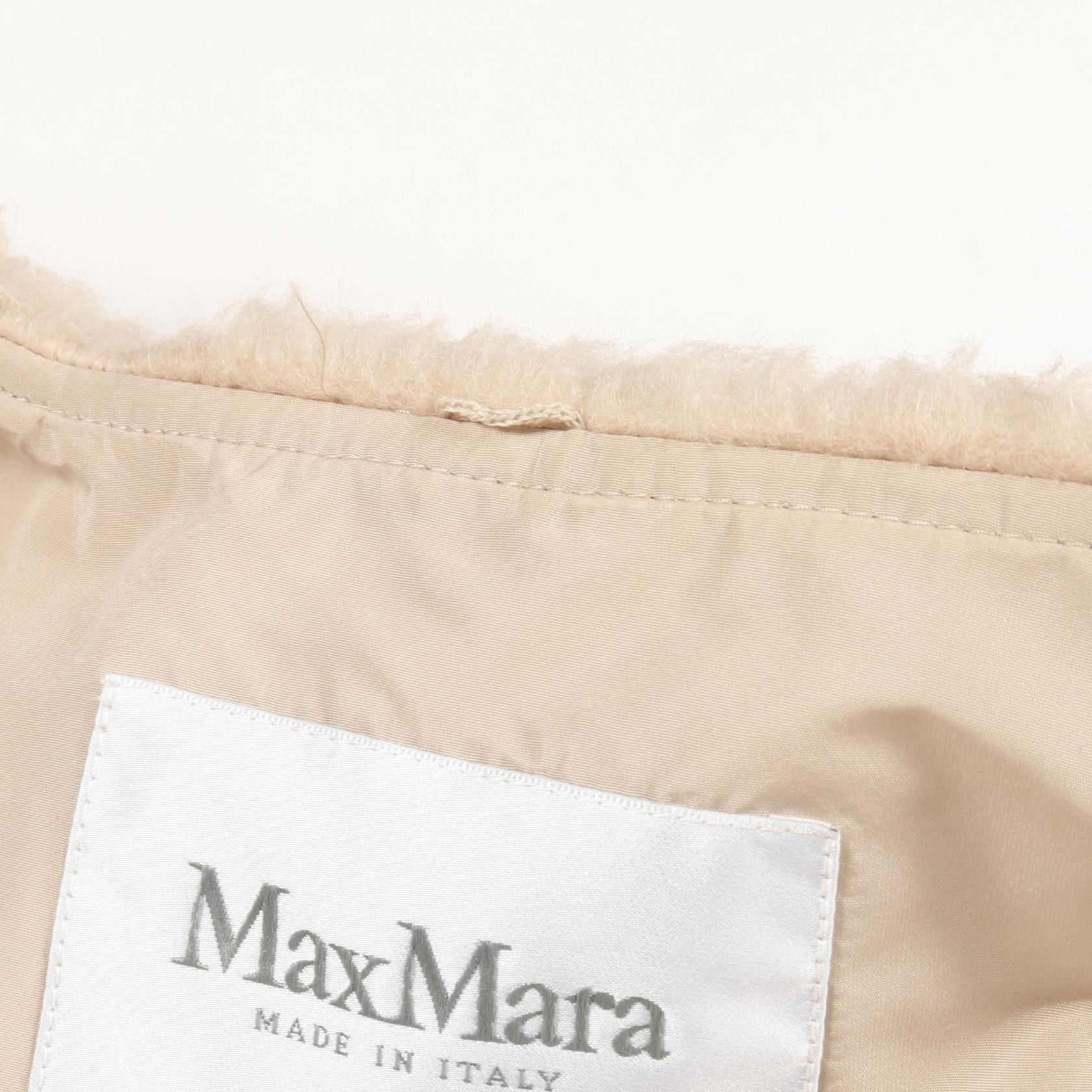 Max Mara Max Mara Max Mara Teddy Bear Wool Silk Alpaca Coat Textile Outerwear DUTY FREE for USA Size ONE SIZE - 9 Thumbnail