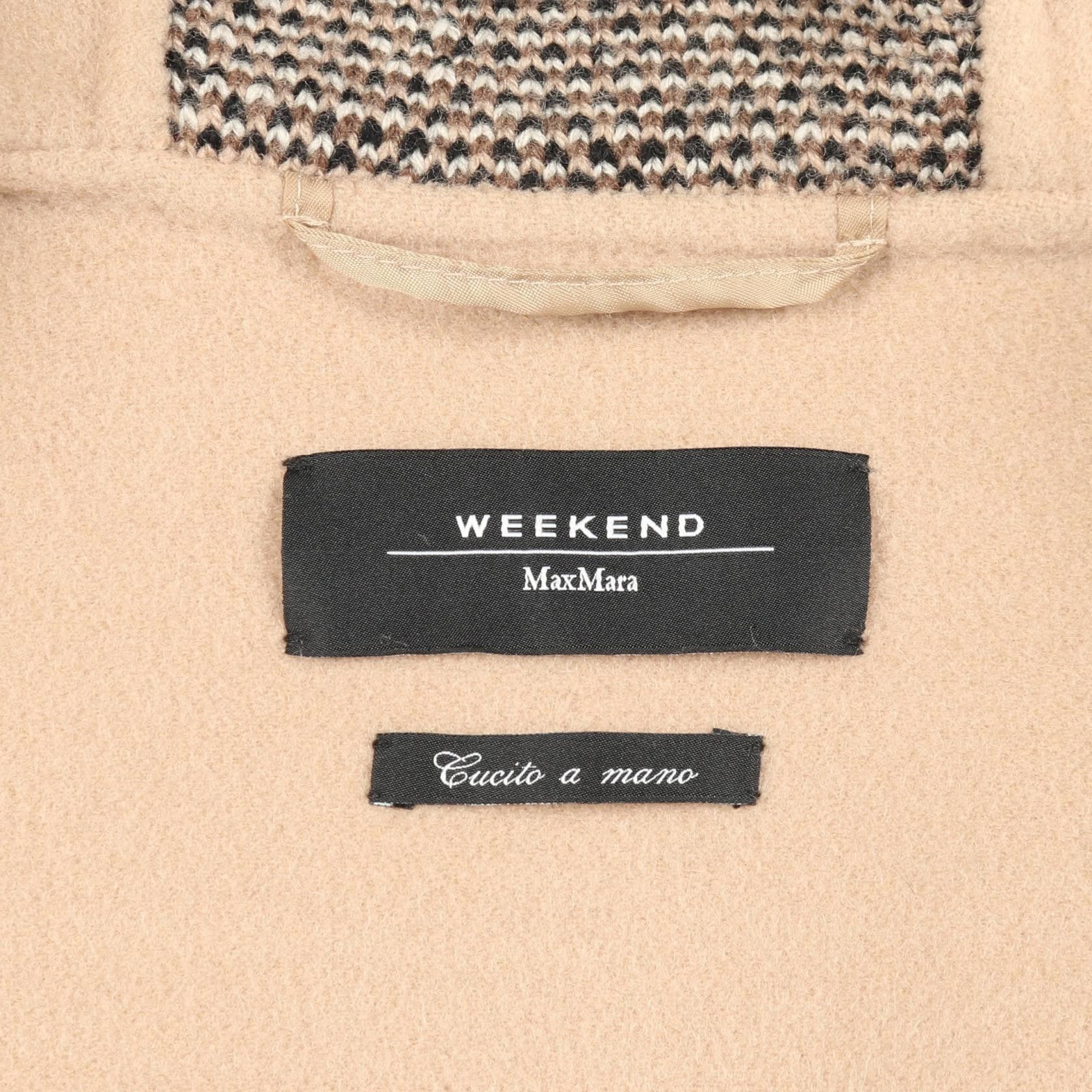 Max Mara Max Mara Weekend Max Mara CUCITO A MANO Wool Poncho Textile Outerwear DUTY FREE for USA Size ONE SIZE - 3 Thumbnail