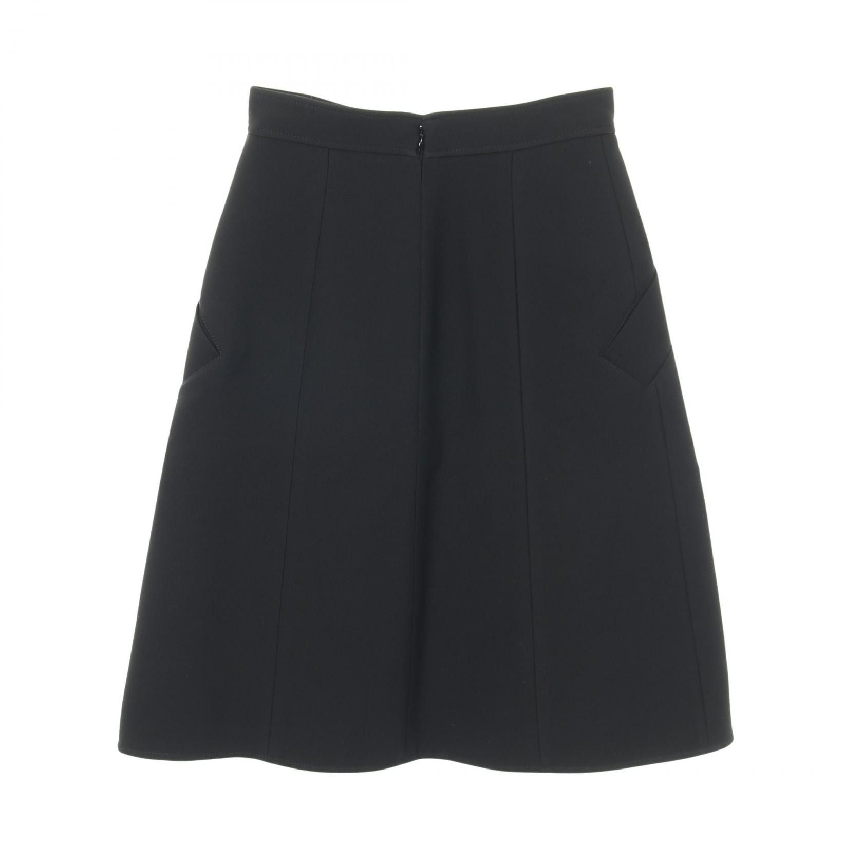 Louis Vuitton Louis Vuitton Louis Vuitton Wool Silk Skirt Textile Skirts DUTY FREE for USA Size ONE SIZE - 2 Thumbnail