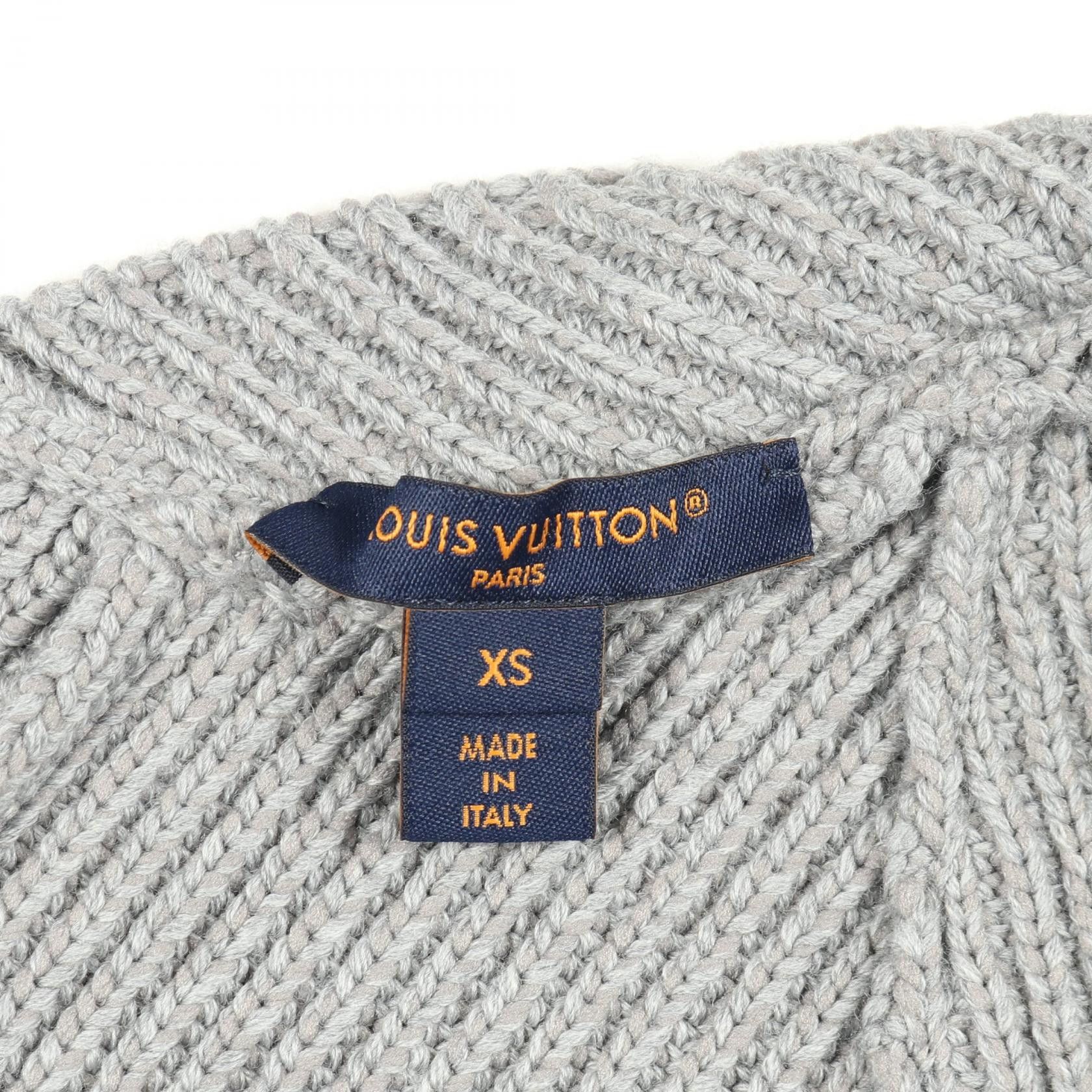 Louis Vuitton Louis Vuitton Louis Vuitton Wool Nylon Cardigan Textile Tops DUTY FREE for USA Size ONE SIZE - 3 Thumbnail