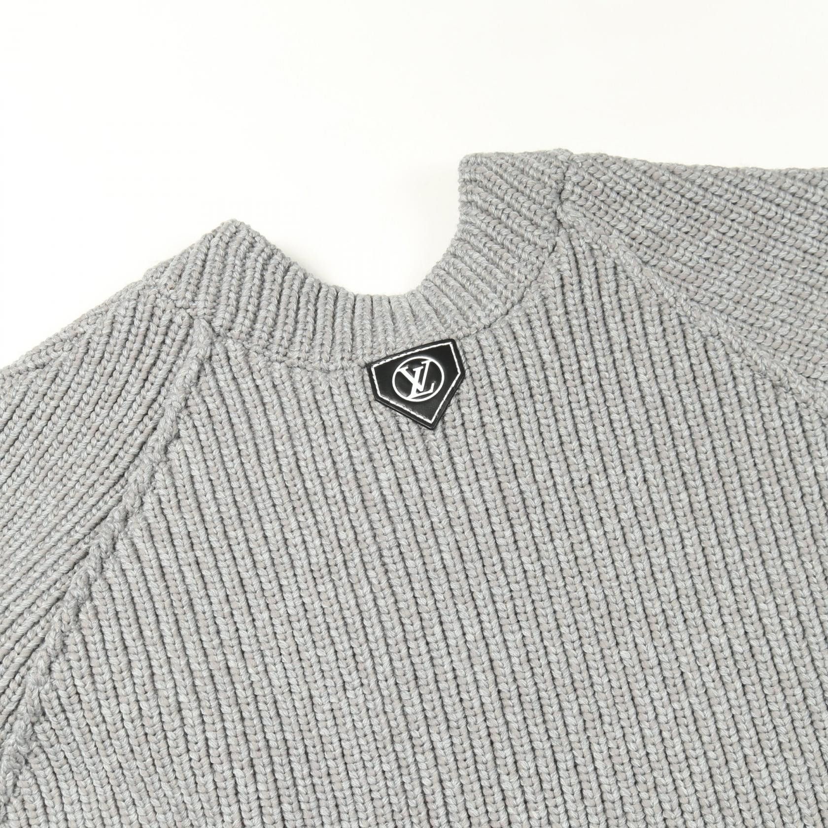Louis Vuitton Louis Vuitton Louis Vuitton Wool Nylon Cardigan Textile Tops DUTY FREE for USA Size ONE SIZE - 5 Thumbnail