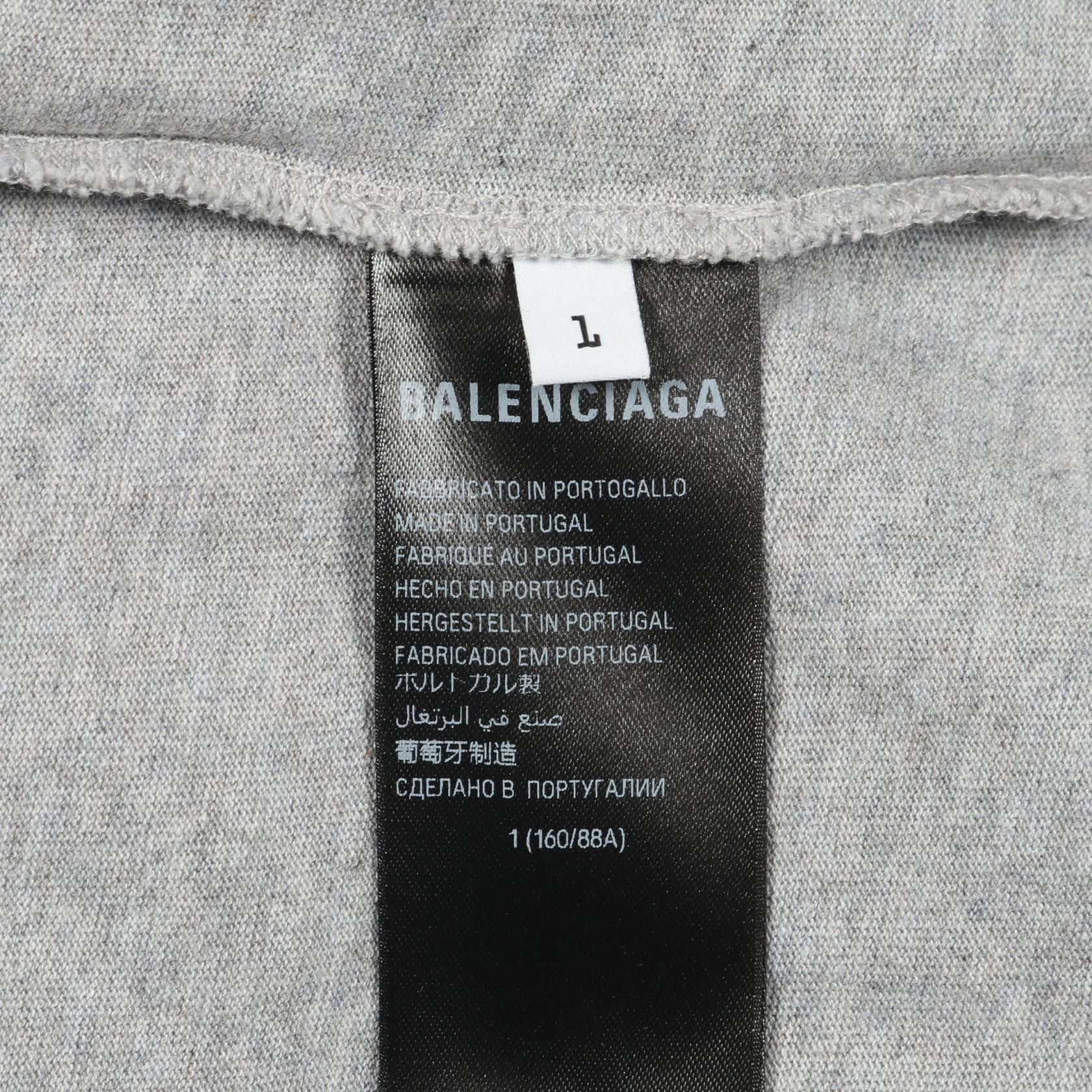 Balenciaga Balenciaga Balenciaga Incognito Hooded Layered T-Shirt Cotton T-Shirt Textile T-Shirts DUTY FREE for USA Size ONE SIZE - 5 Thumbnail