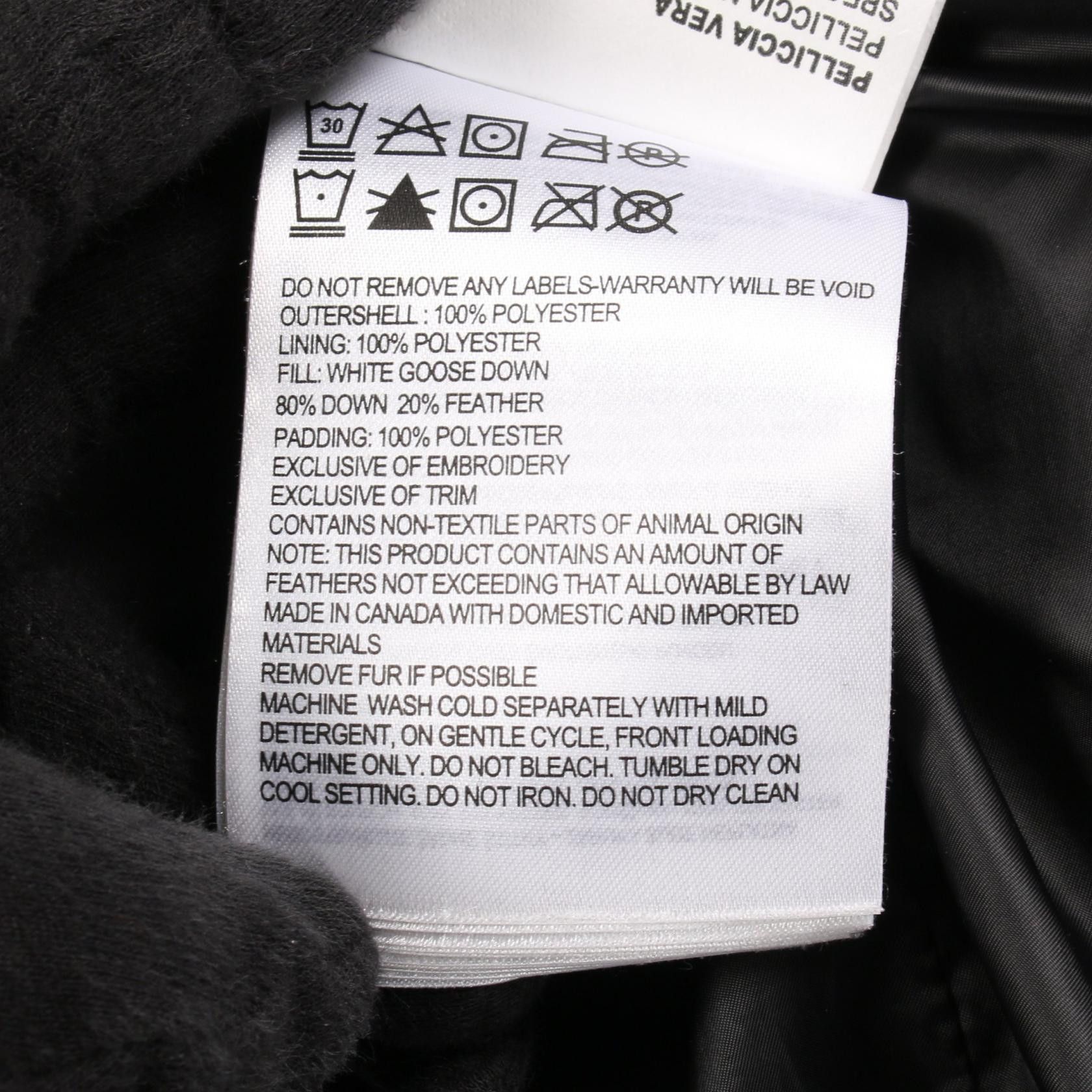 Canada Goose Canada Goose CANADA GOOSE PEMBINA COAT down jacket Textile Outerwear DUTY FREE for USA Size ONE SIZE - 5 Thumbnail