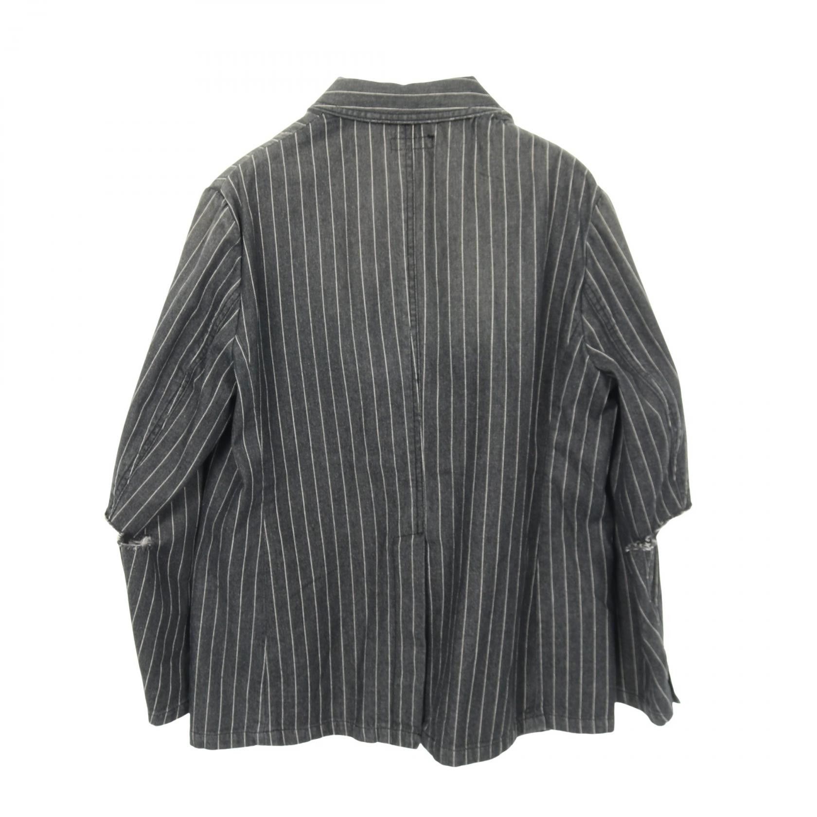 Other Other MAISON SPECIAL Denim Tailored Jacket Textile Outerwear DUTY FREE for USA Size ONE SIZE - 2 Thumbnail