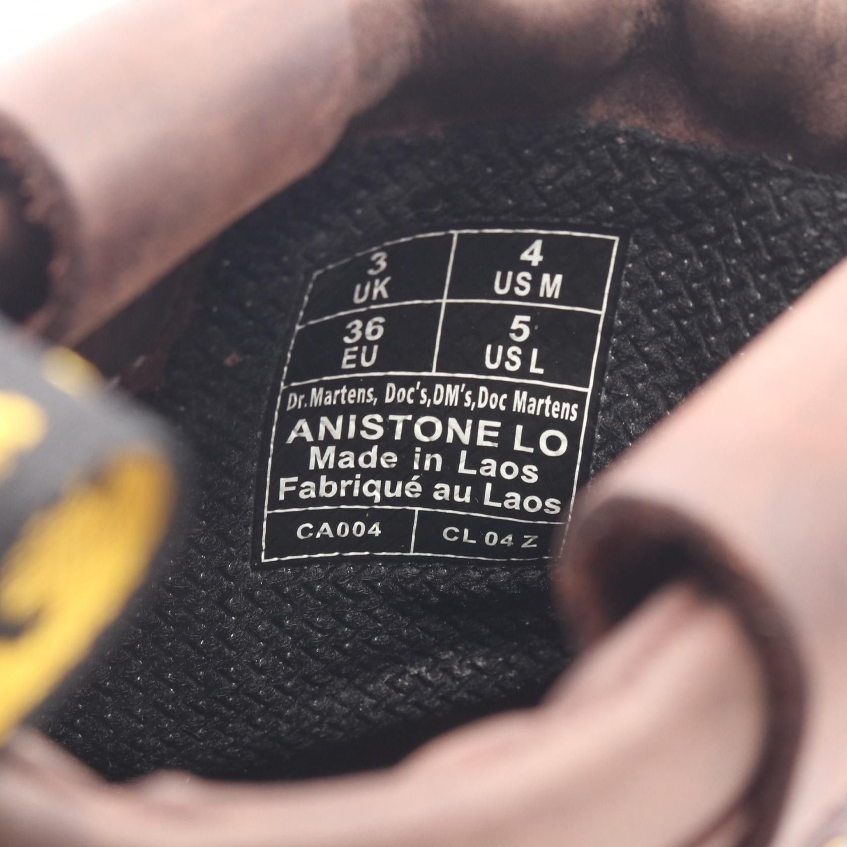 Other Other Dr.Martens Anistone Lo Rigger Leather Boots Leather Shoes DUTY FREE for USA Size ONE SIZE - 6 Thumbnail