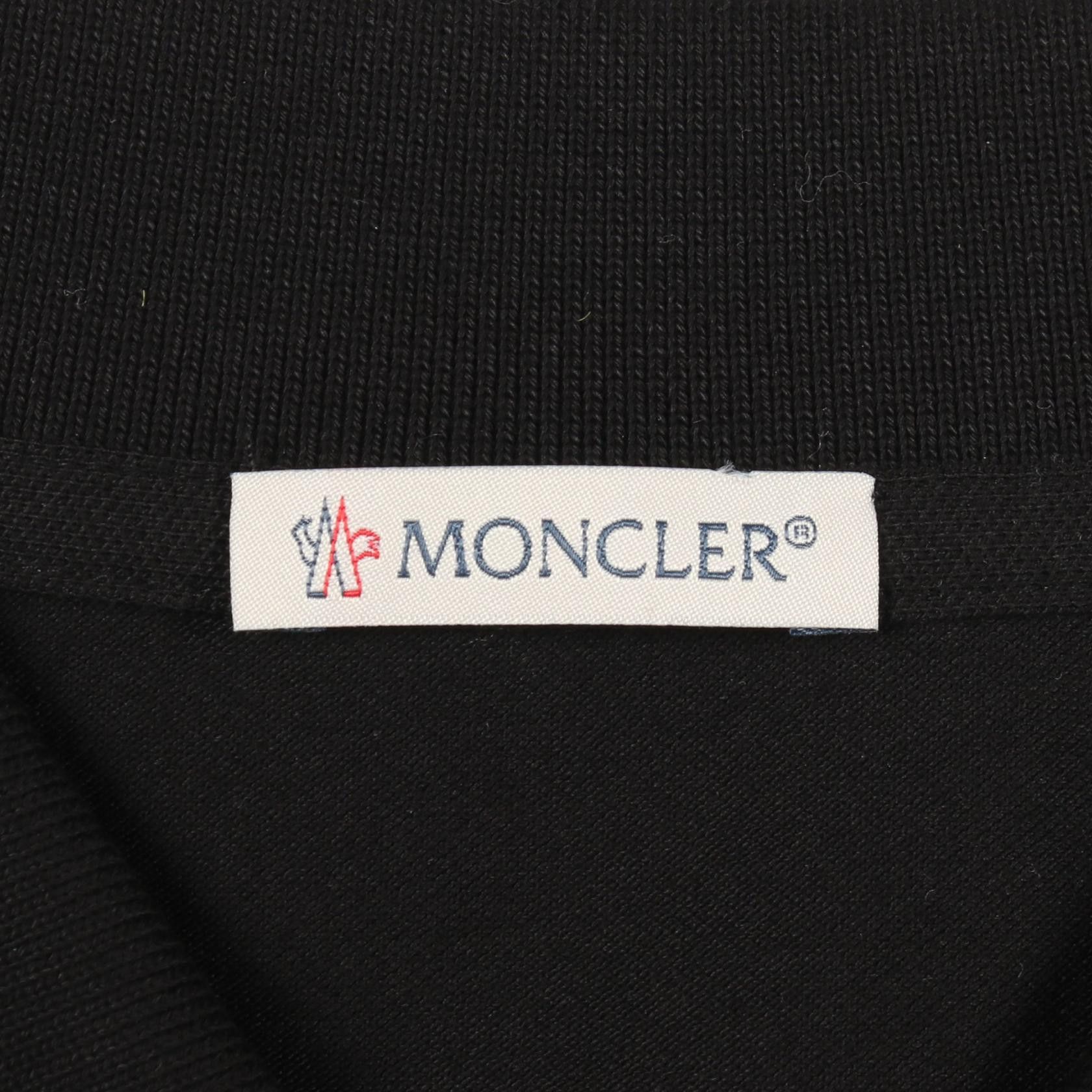 Moncler Moncler Moncler Cotton Polo Shirt Textile Tops DUTY FREE for USA Size ONE SIZE - 3 Thumbnail