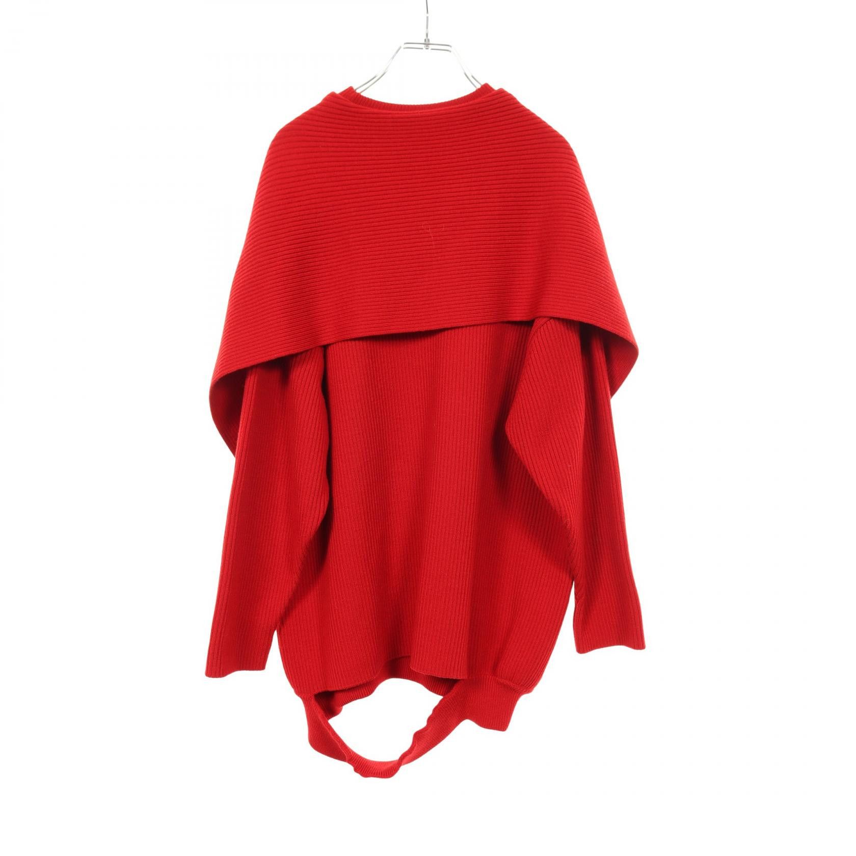 Balenciaga Balenciaga Balenciaga Wool Knit Top Textile Tops DUTY FREE for USA Size ONE SIZE - 2 Thumbnail