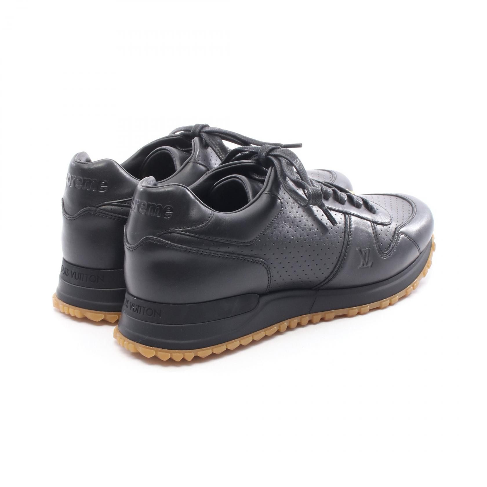Louis Vuitton Louis Vuitton Louis Vuitton Supreme Run Away Leather Sneakers Leather Shoes DUTY FREE for USA Size ONE SIZE - 2 Thumbnail