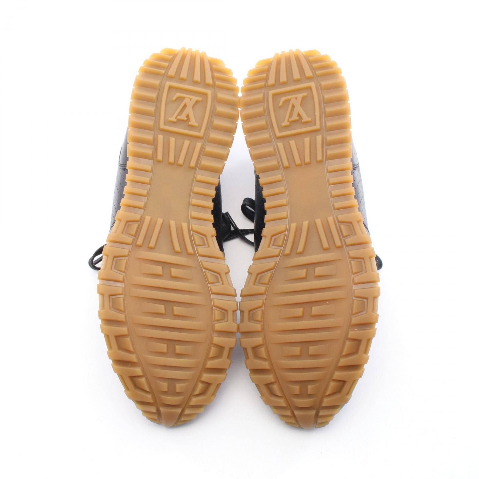 Louis Vuitton Louis Vuitton Louis Vuitton Supreme Run Away Leather Sneakers Leather Shoes DUTY FREE for USA Size ONE SIZE - 4 Thumbnail