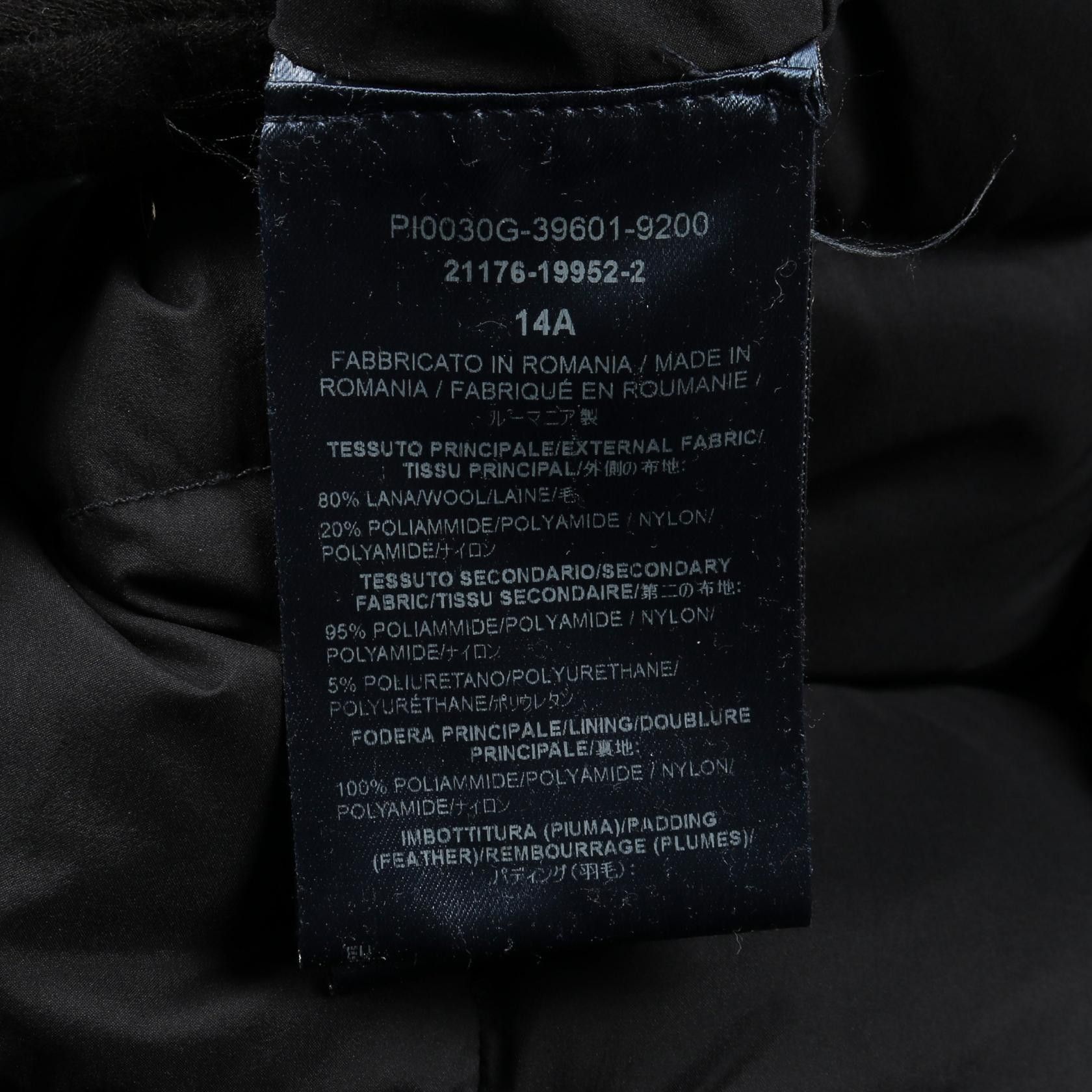 Other Other Herno Wool Nylon Down Jacket Textile Outerwear PI0030G DUTY FREE for USA Size ONE SIZE - 4 Thumbnail