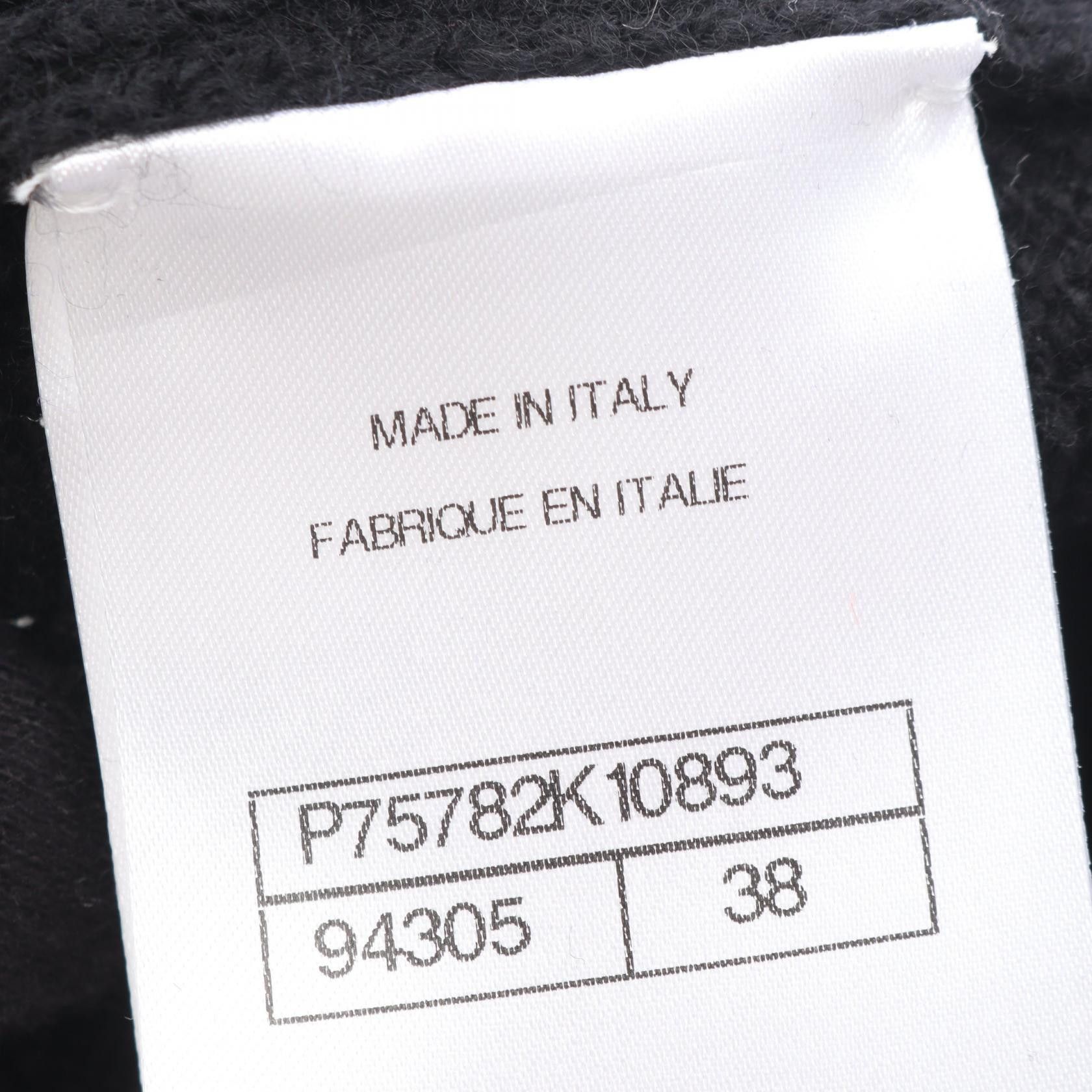 Chanel Chanel Chanel Coco Mark Chain Trim Cashmere Dress Textile Dresses DUTY FREE for USA Size ONE SIZE - 4 Thumbnail