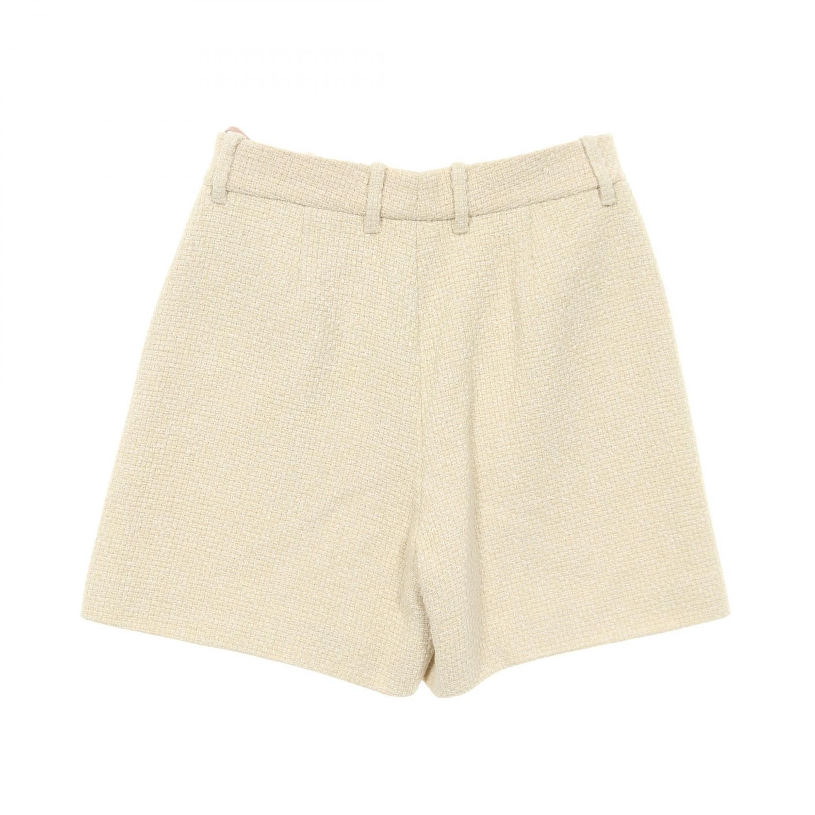 Gucci Gucci Gucci Tweed Shorts Textile Shorts DUTY FREE for USA Size ONE SIZE - 2 Thumbnail