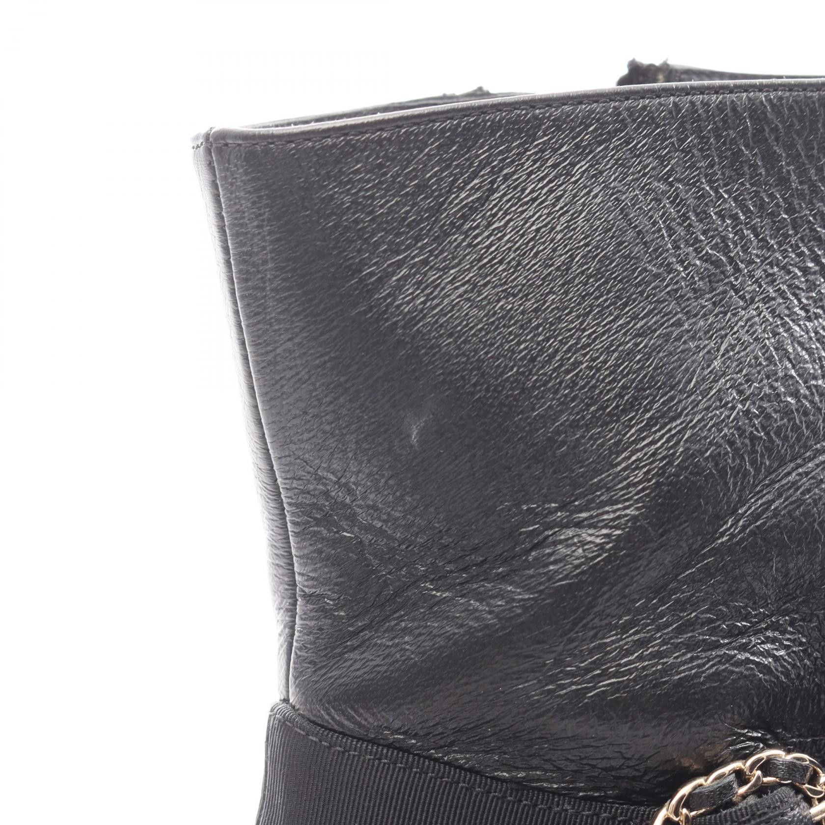 Chanel Chanel Chanel Leather Boots Leather Shoes G36354 DUTY FREE for USA Size ONE SIZE - 8 Thumbnail