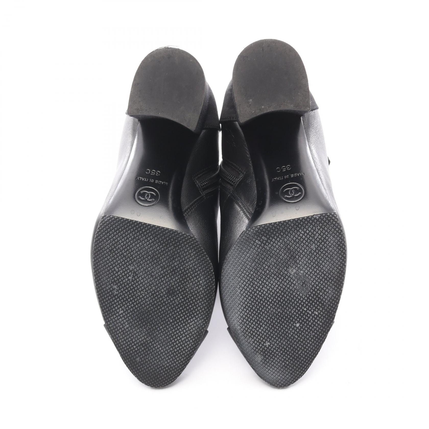 Chanel Chanel Chanel Leather Boots Leather Shoes G36354 DUTY FREE for USA Size ONE SIZE - 4 Thumbnail