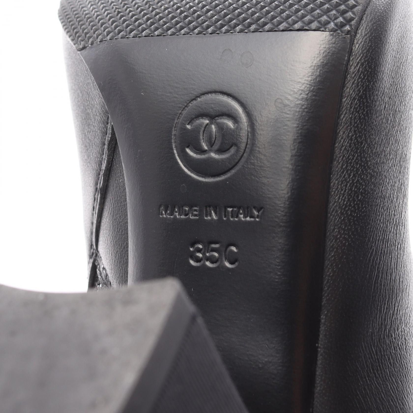 Chanel Chanel Chanel Leather Boots Leather Shoes G36354 DUTY FREE for USA Size ONE SIZE - 6 Thumbnail