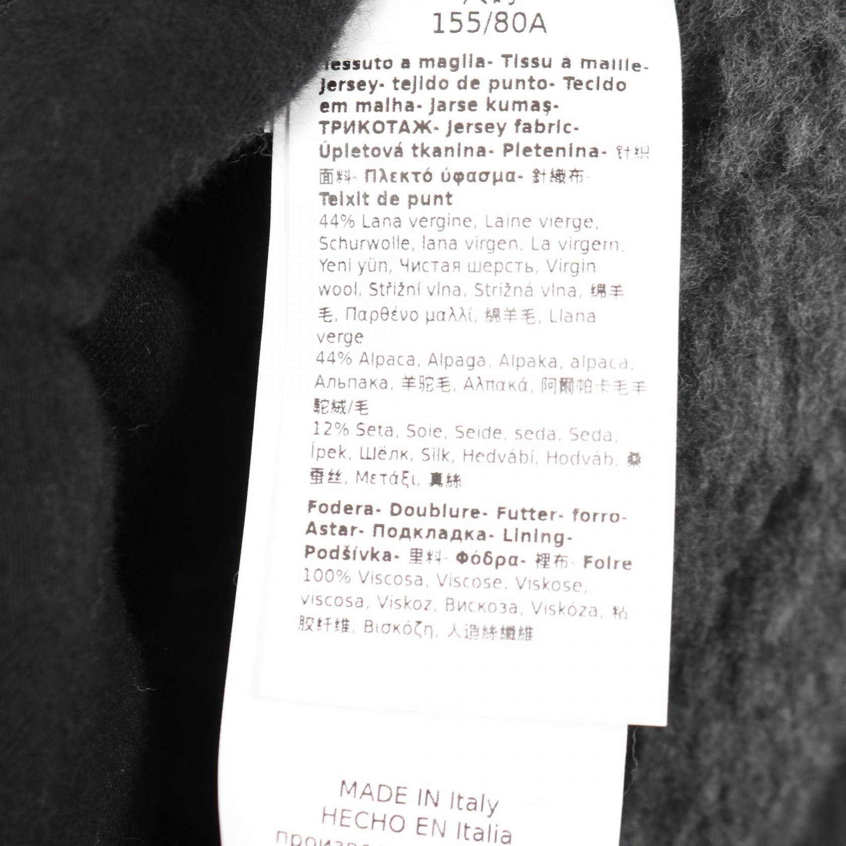 Max Mara Max Mara Max Mara CADDY TEDDYBEAR Wool Silk Alpaca Coat Textile Outerwear DUTY FREE for USA Size ONE SIZE - 5 Thumbnail