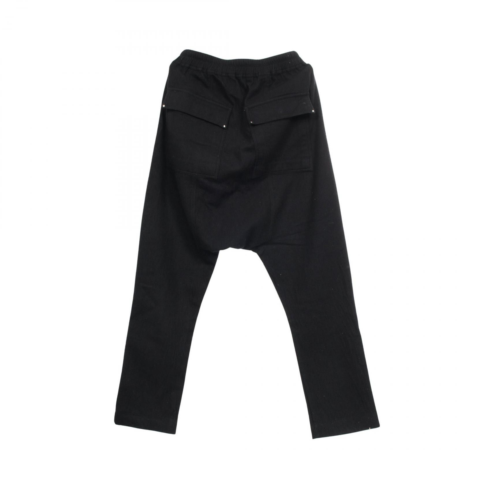 Rick Owens Rick Owens Rick Owens Cotton Wool Sarouel Pants Textile Bottoms DUTY FREE for USA Size ONE SIZE - 2 Thumbnail