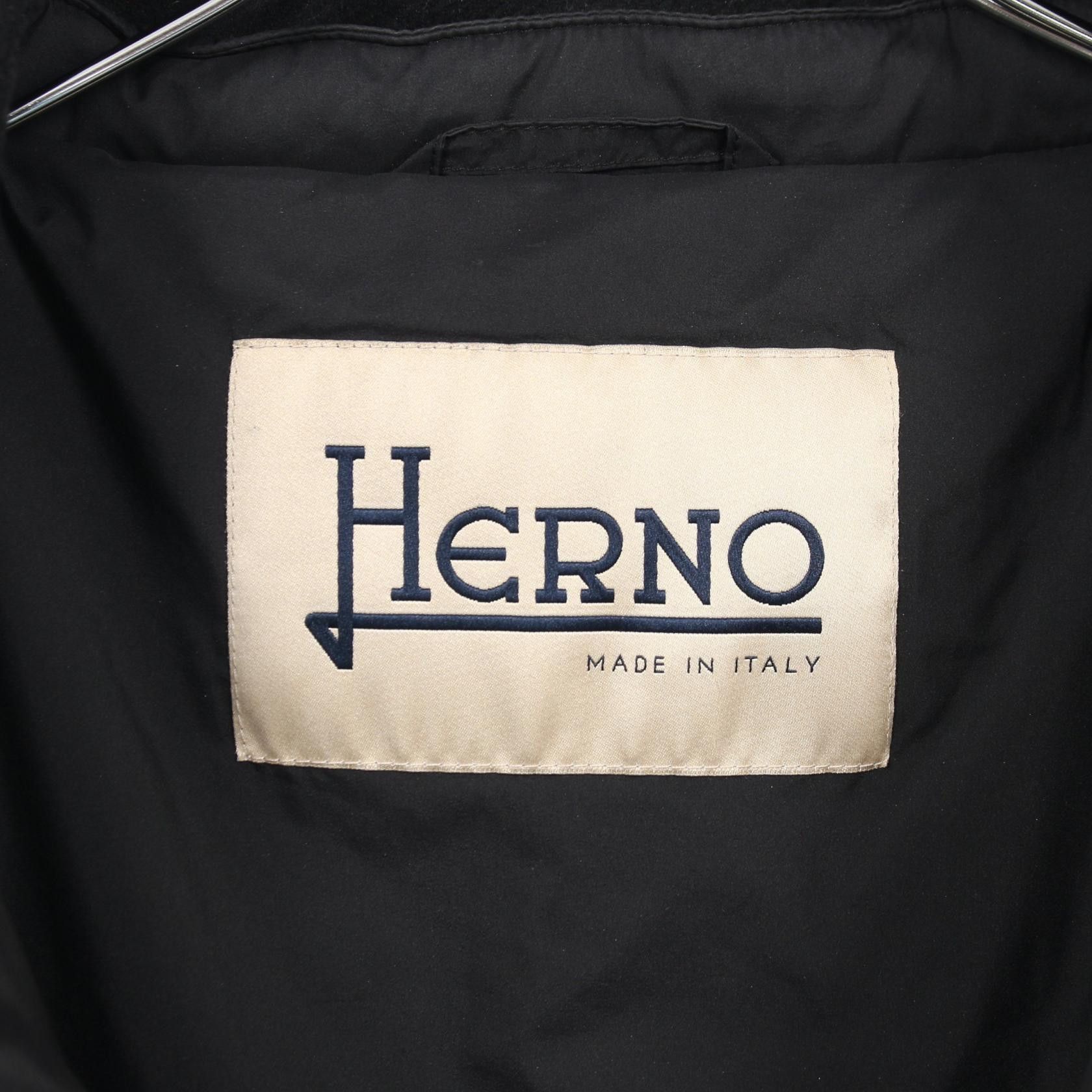 Other Other Herno Wool Nylon Down Coat Textile Outerwear PI001564D DUTY FREE for USA Size ONE SIZE - 3 Thumbnail