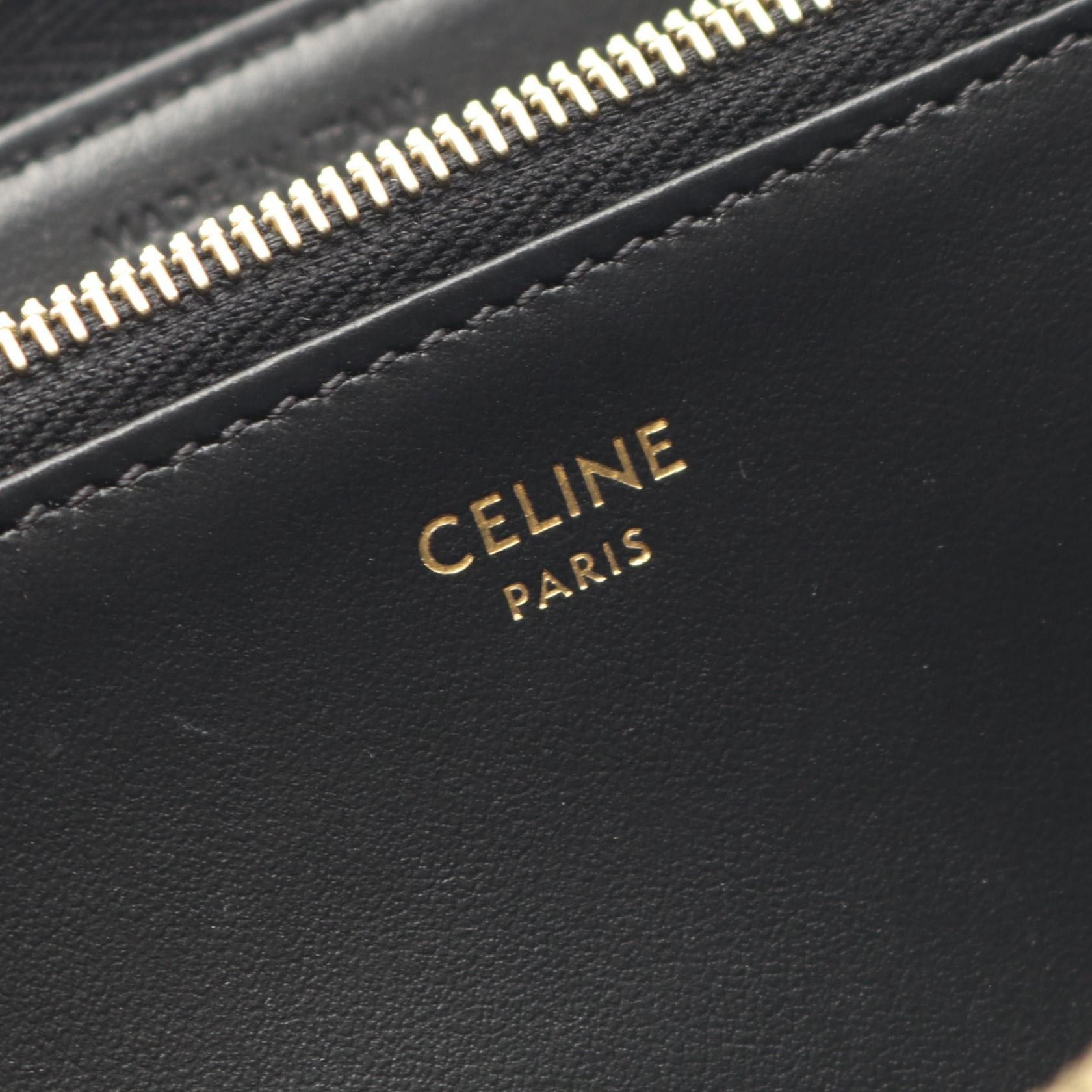 Celine Celine Celine Triomphe PVC long wallet Plastic / Synthetic Long Wallet 10B55 2BQ3 38NO DUTY FREE for USA Size ONE SIZE - 4 Thumbnail