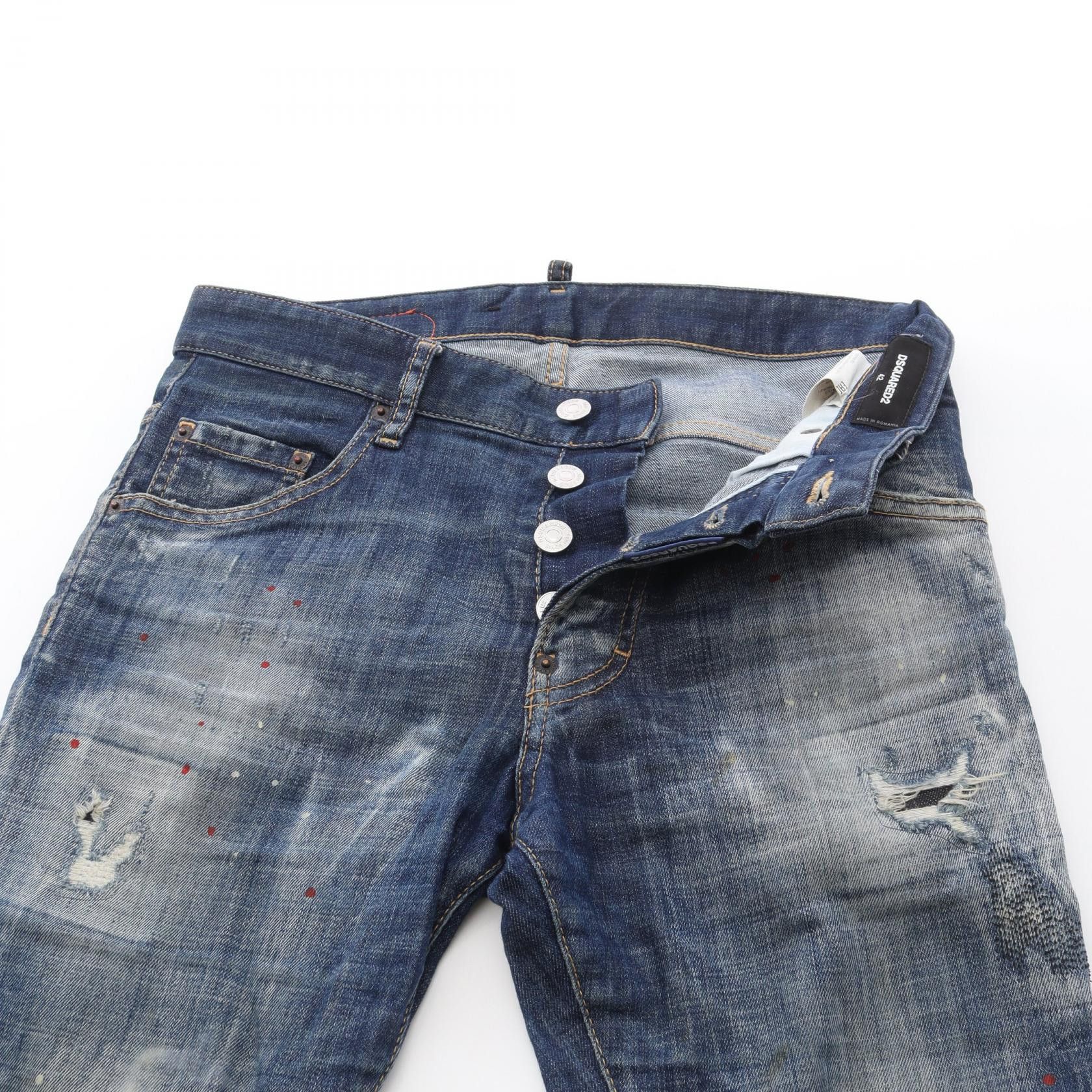 Dsquared2 Dsquared2 Dsquared2 SKATER JEAN Cotton Jeans Textile Jeans DUTY FREE for USA Size ONE SIZE - 6 Thumbnail