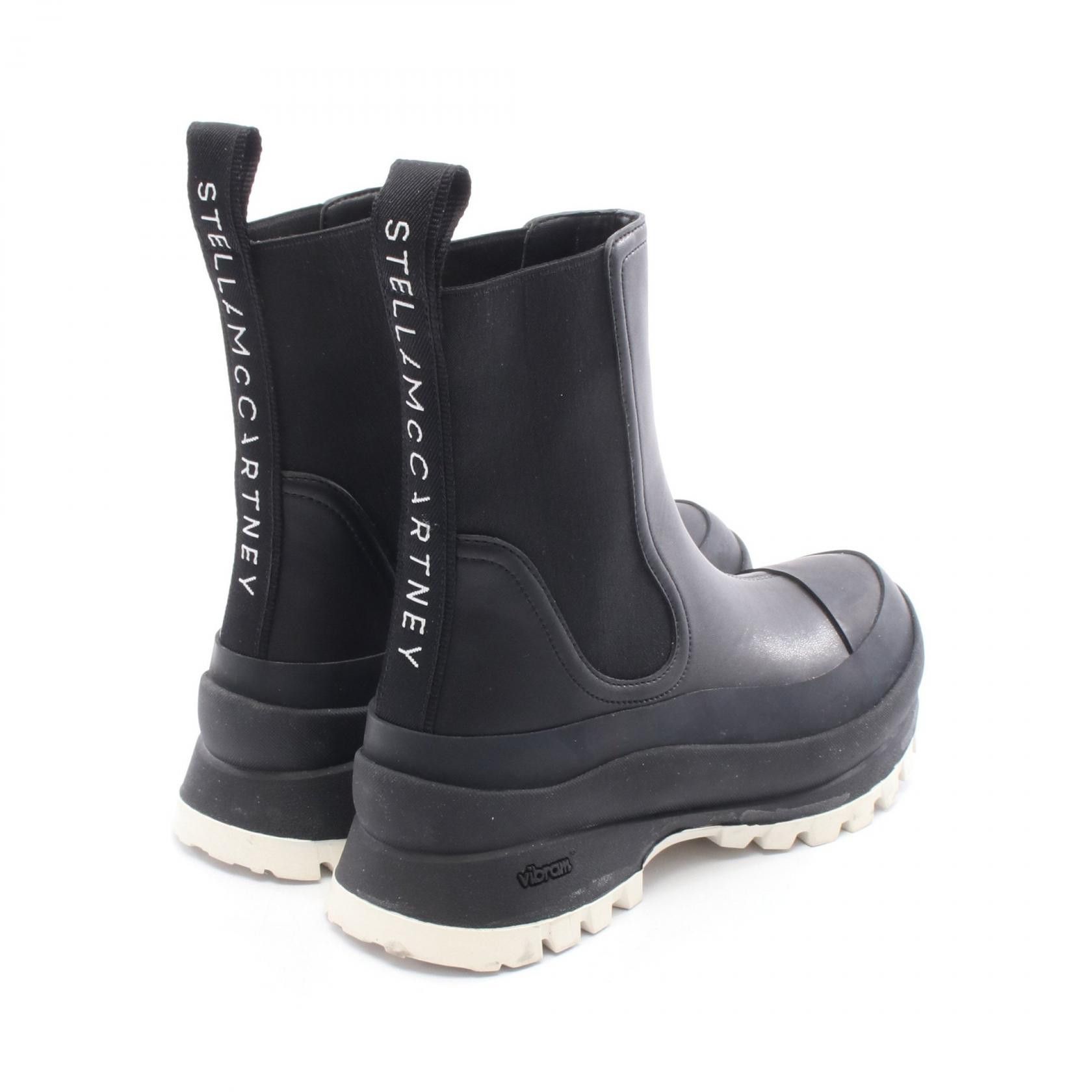 Stella McCartney Stella Mccartney Stella McCartney TRACE Leather Rubber Boots Leather Shoes DUTY FREE for USA Size ONE SIZE - 2 Thumbnail