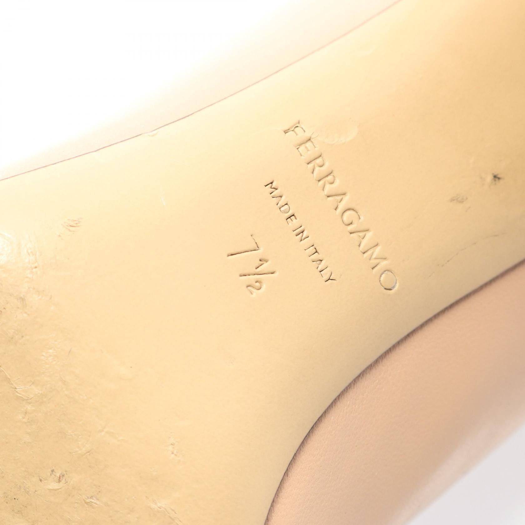 Salvatore Ferragamo Salvatore Ferragamo Salvatore Ferragamo LENA Leather Pumps Leather Shoes DUTY FREE for USA Size ONE SIZE - 6 Thumbnail