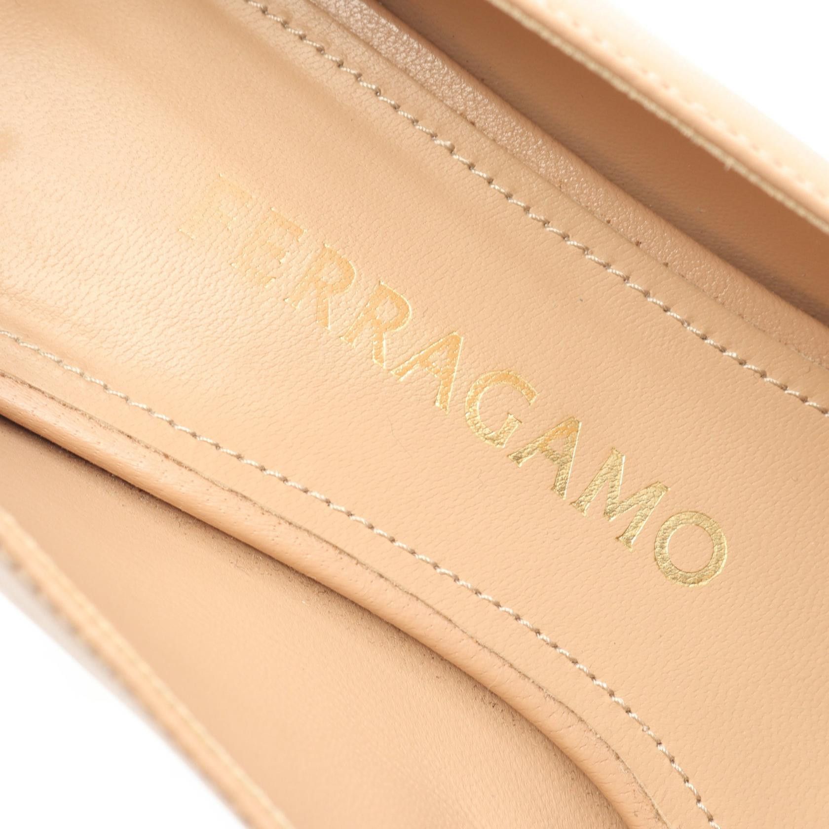 Salvatore Ferragamo Salvatore Ferragamo Salvatore Ferragamo LENA Leather Pumps Leather Shoes DUTY FREE for USA Size ONE SIZE - 5 Thumbnail