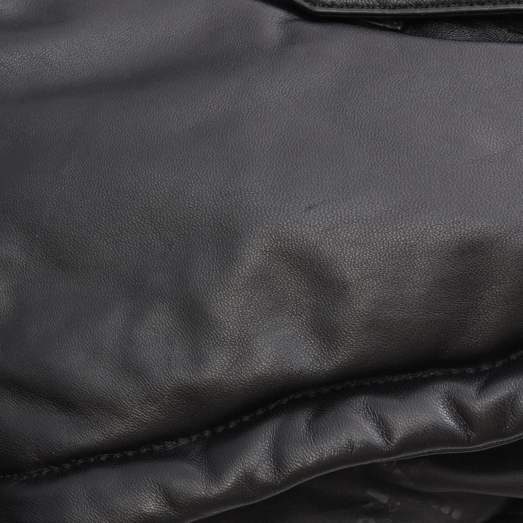 Other Other Schott 2Tone Snokel Down Parka Leather Down Jacket Leather Outerwear DUTY FREE for USA Size ONE SIZE - 9 Thumbnail