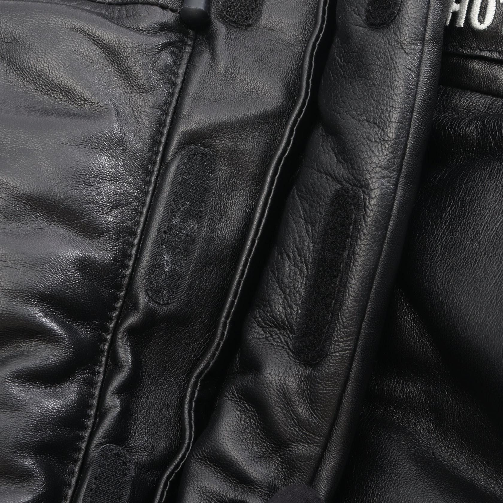 Other Other Schott 2Tone Snokel Down Parka Leather Down Jacket Leather Outerwear DUTY FREE for USA Size ONE SIZE - 7 Thumbnail