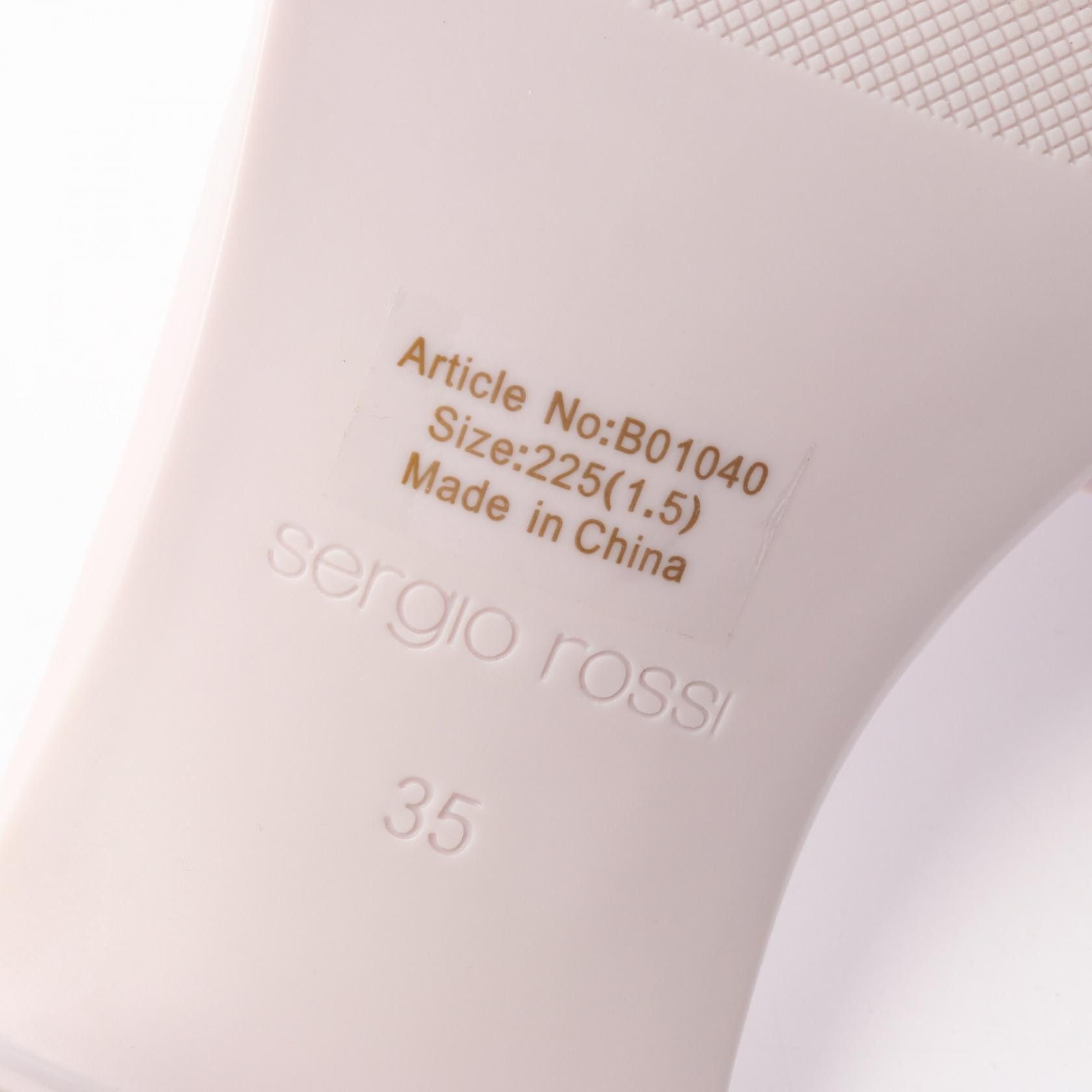 Other Other Sergio Rossi Rubber Mules Plastic / Synthetic Shoes DUTY FREE for USA Size ONE SIZE - 6 Thumbnail