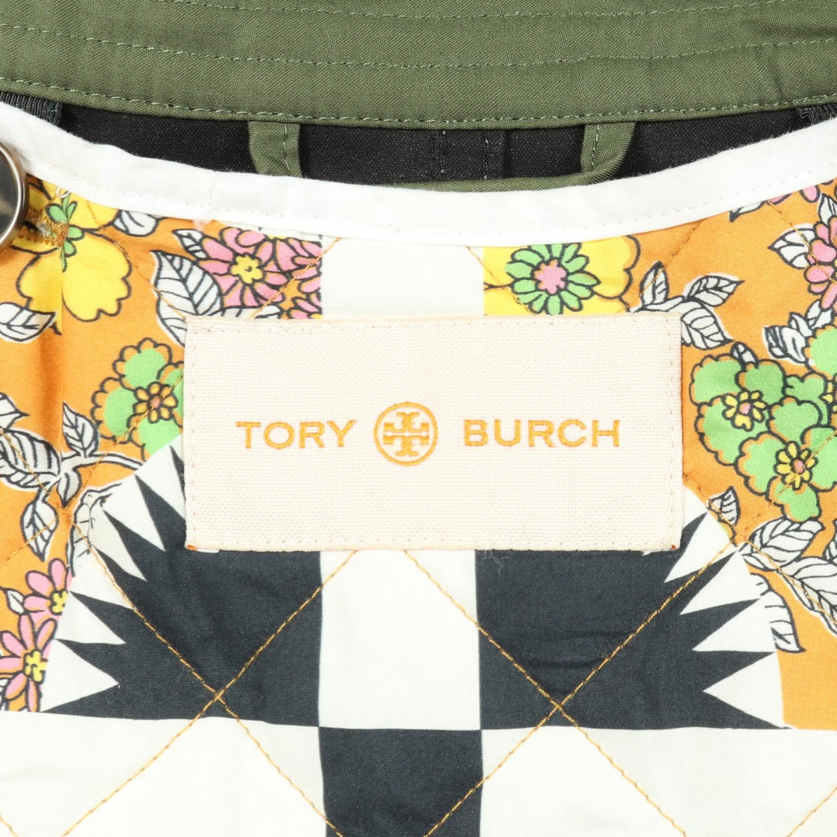Tory Burch Tory Burch Tory Burch Cotton Coat Textile Outerwear DUTY FREE for USA Size ONE SIZE - 3 Thumbnail