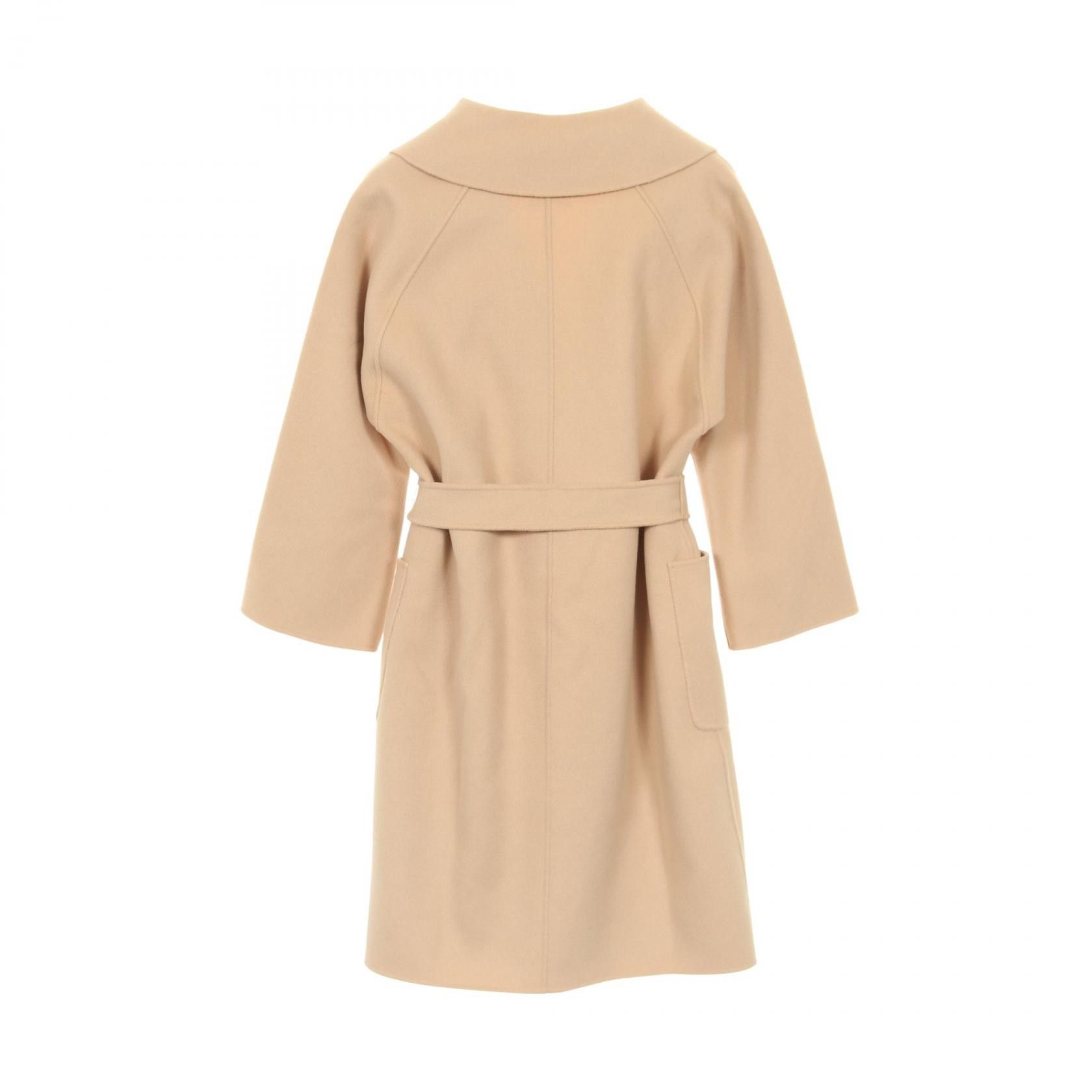 Max Mara MaxMara Weekend Max Mara RESINA Regina Wool Coat Textile Outerwear DUTY FREE for USA Size ONE SIZE - 2 Thumbnail
