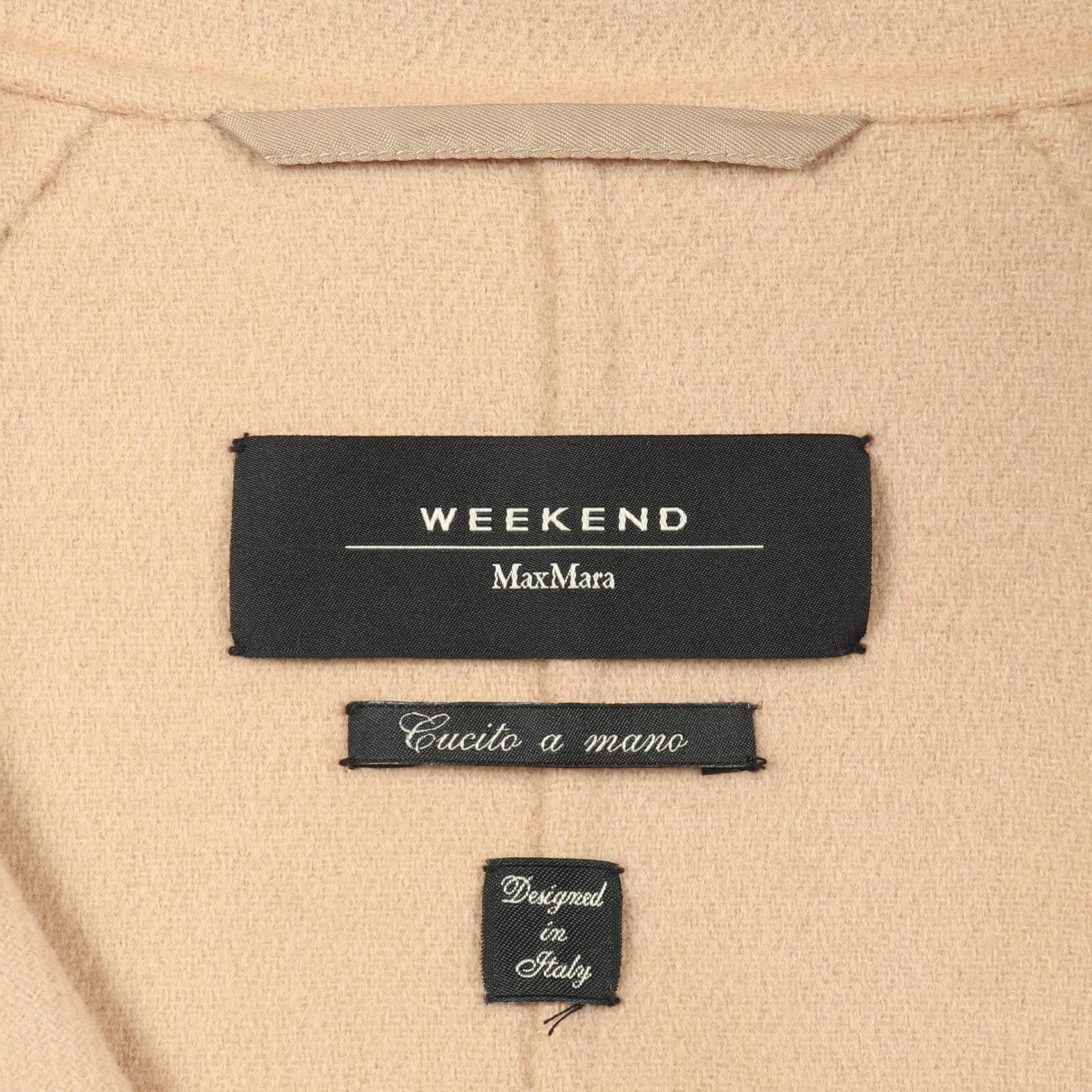 Max Mara MaxMara Weekend Max Mara RESINA Regina Wool Coat Textile Outerwear DUTY FREE for USA Size ONE SIZE - 3 Thumbnail