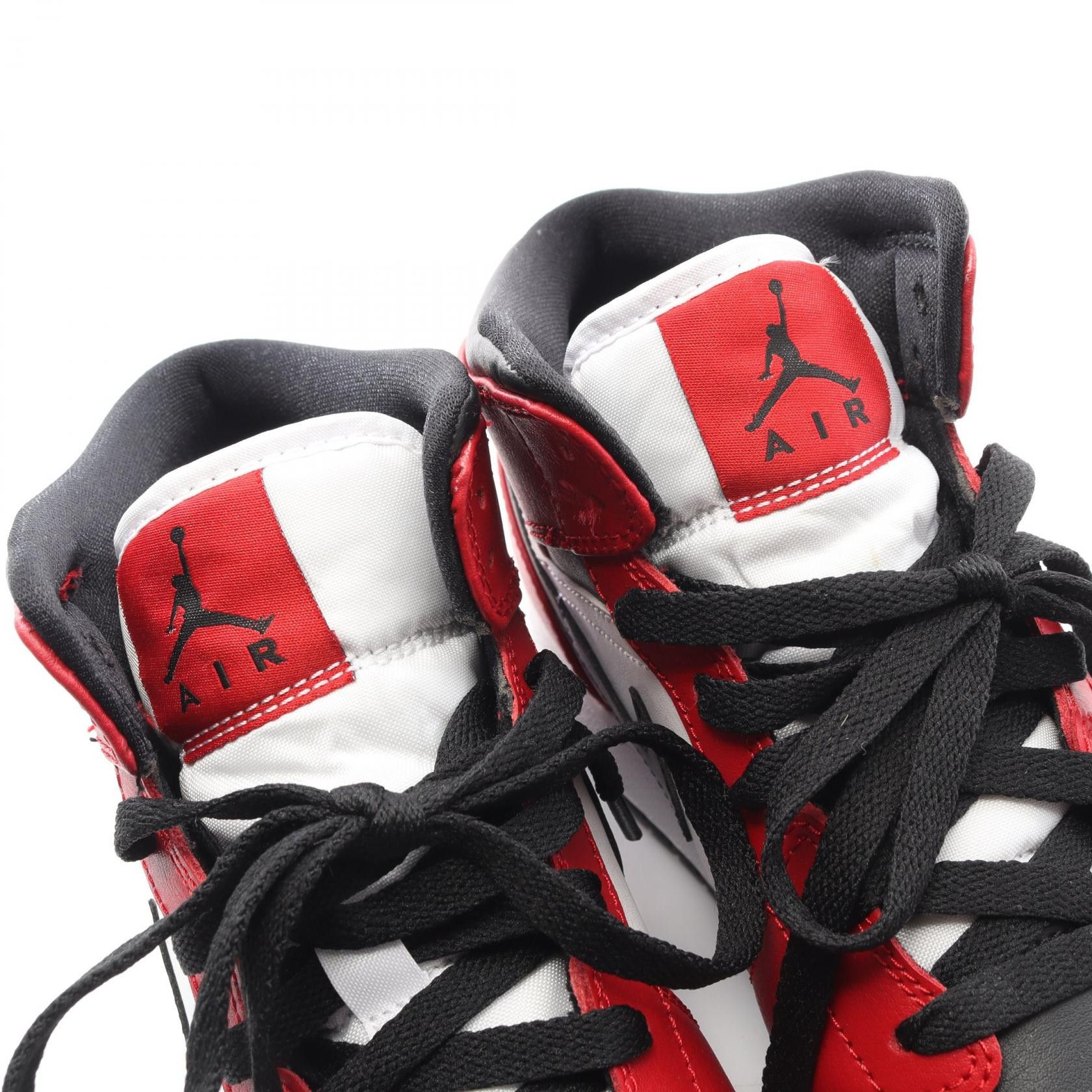 Other Other Nike AIR JORDAN 1 MID GS Sneakers Leather Shoes 554725 DUTY FREE for USA Size ONE SIZE - 10 Thumbnail