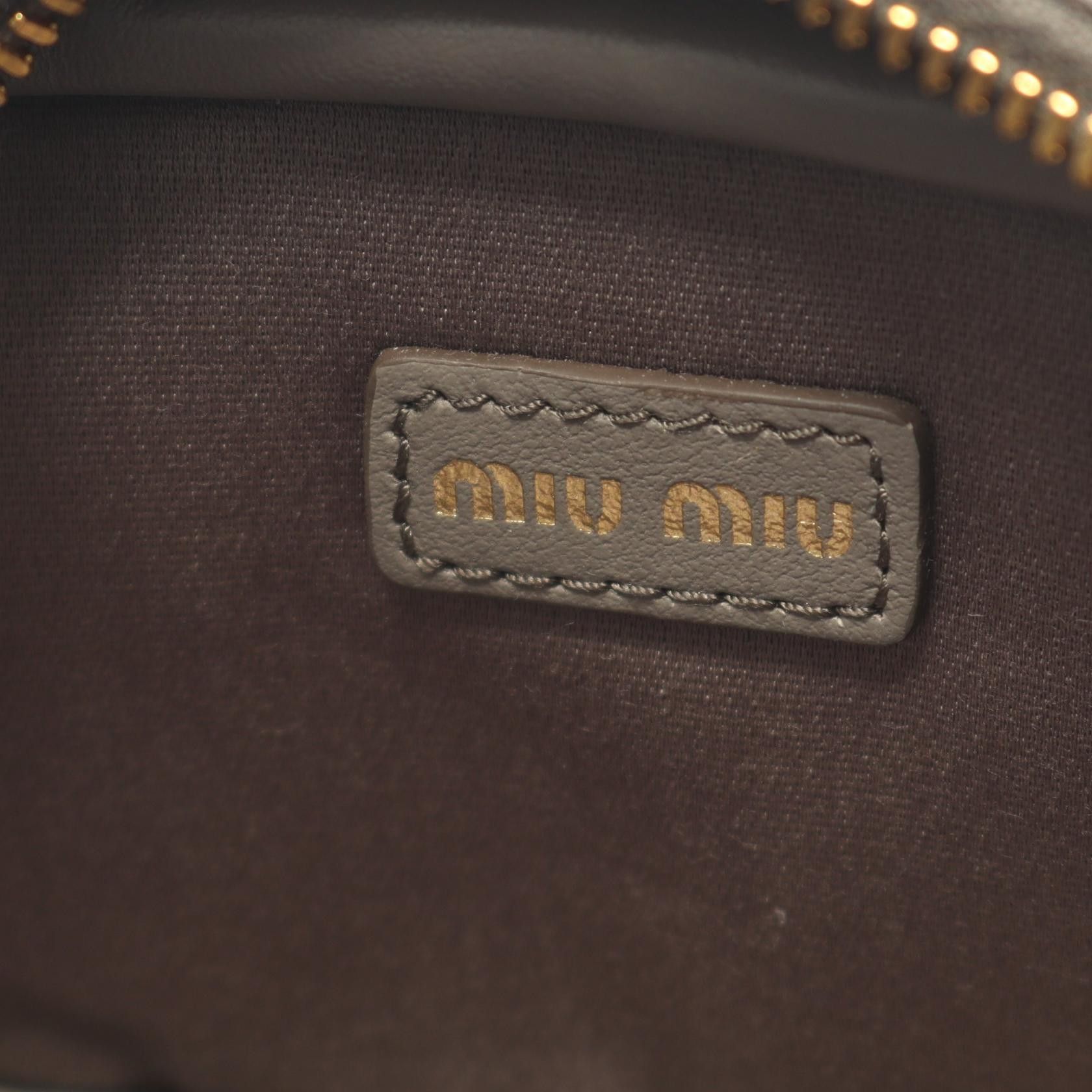 Miu Miu Miu Miu Miu Miu Leather Charm Leather Charm 5NR036 DUTY FREE for USA Size ONE SIZE - 4 Thumbnail
