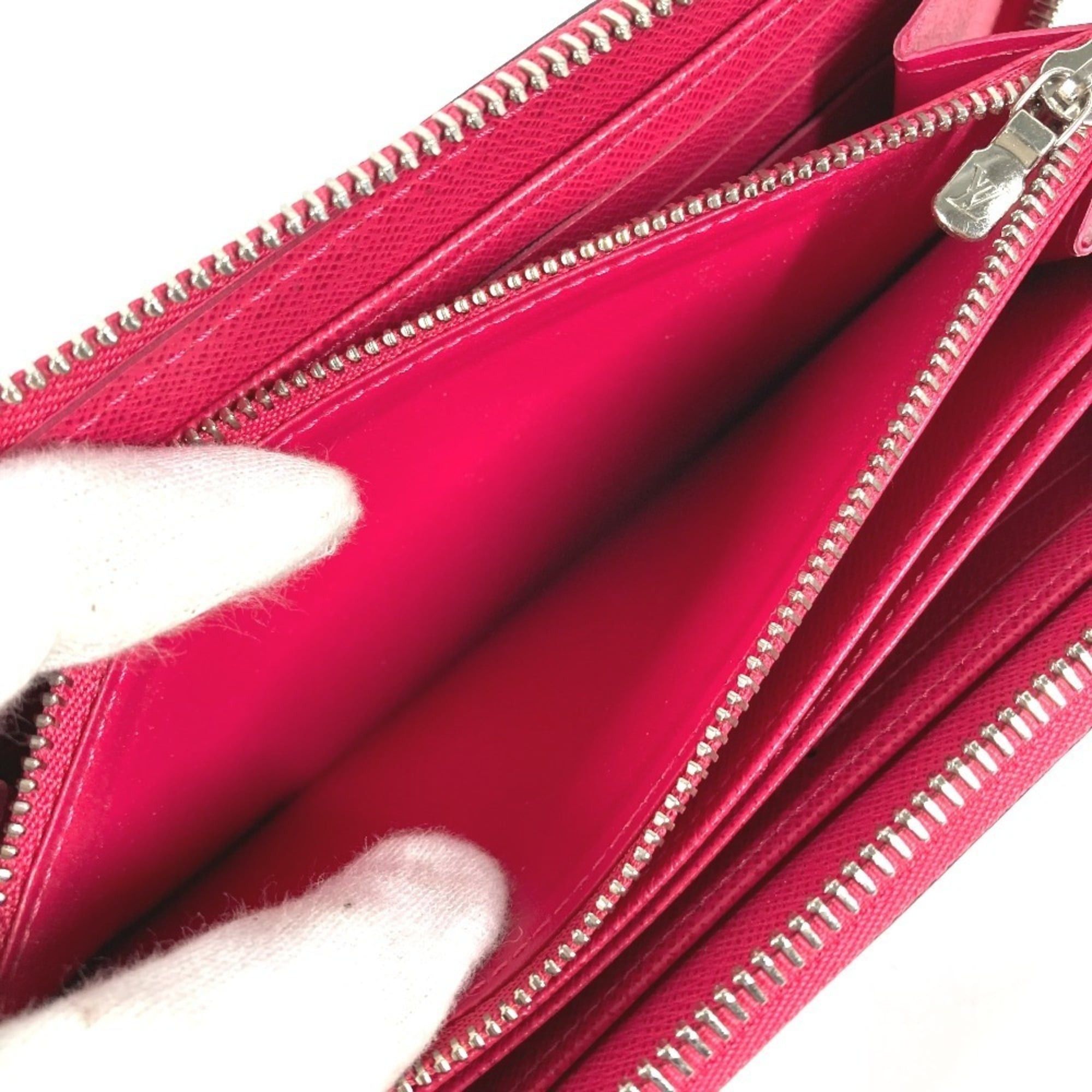 Louis Vuitton LOUIS VUITTON M80113 Epi Zippy Wallet, Round Zipper Long Leather, Men's/Women's, Rose Pondicherry Pink Size ONE SIZE - 8 Thumbnail