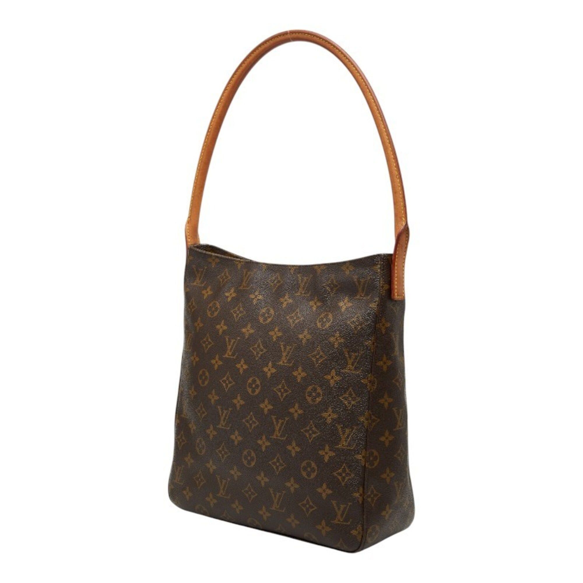 Louis Vuitton Louis Vuitton Monogram Looping GM One-Shoulder Bag Handbag M51145 Brown Leather Women's LOUIS VUITTON Size ONE SIZE - 2 Thumbnail