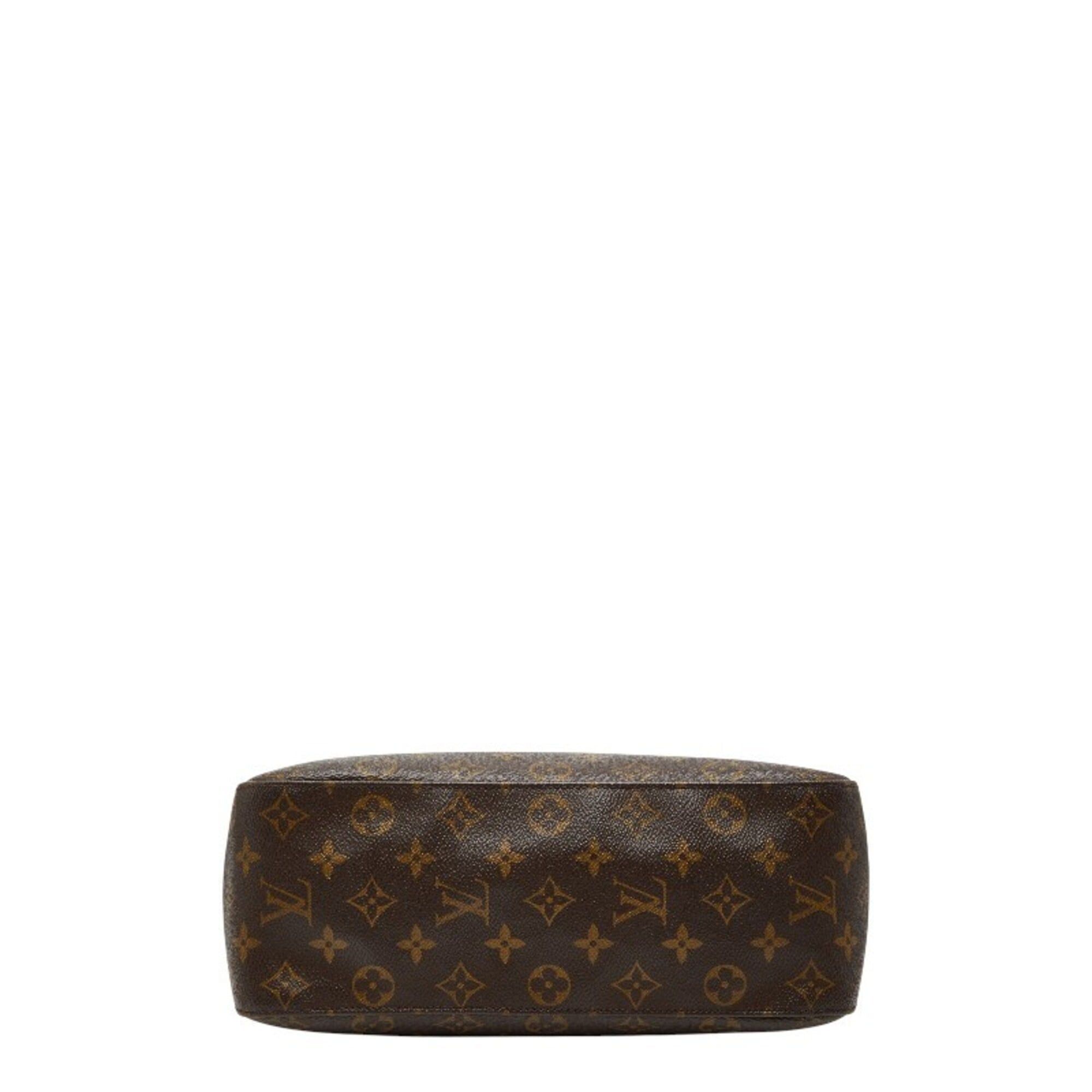 Louis Vuitton Louis Vuitton Monogram Looping GM One-Shoulder Bag Handbag M51145 Brown Leather Women's LOUIS VUITTON Size ONE SIZE - 3 Thumbnail