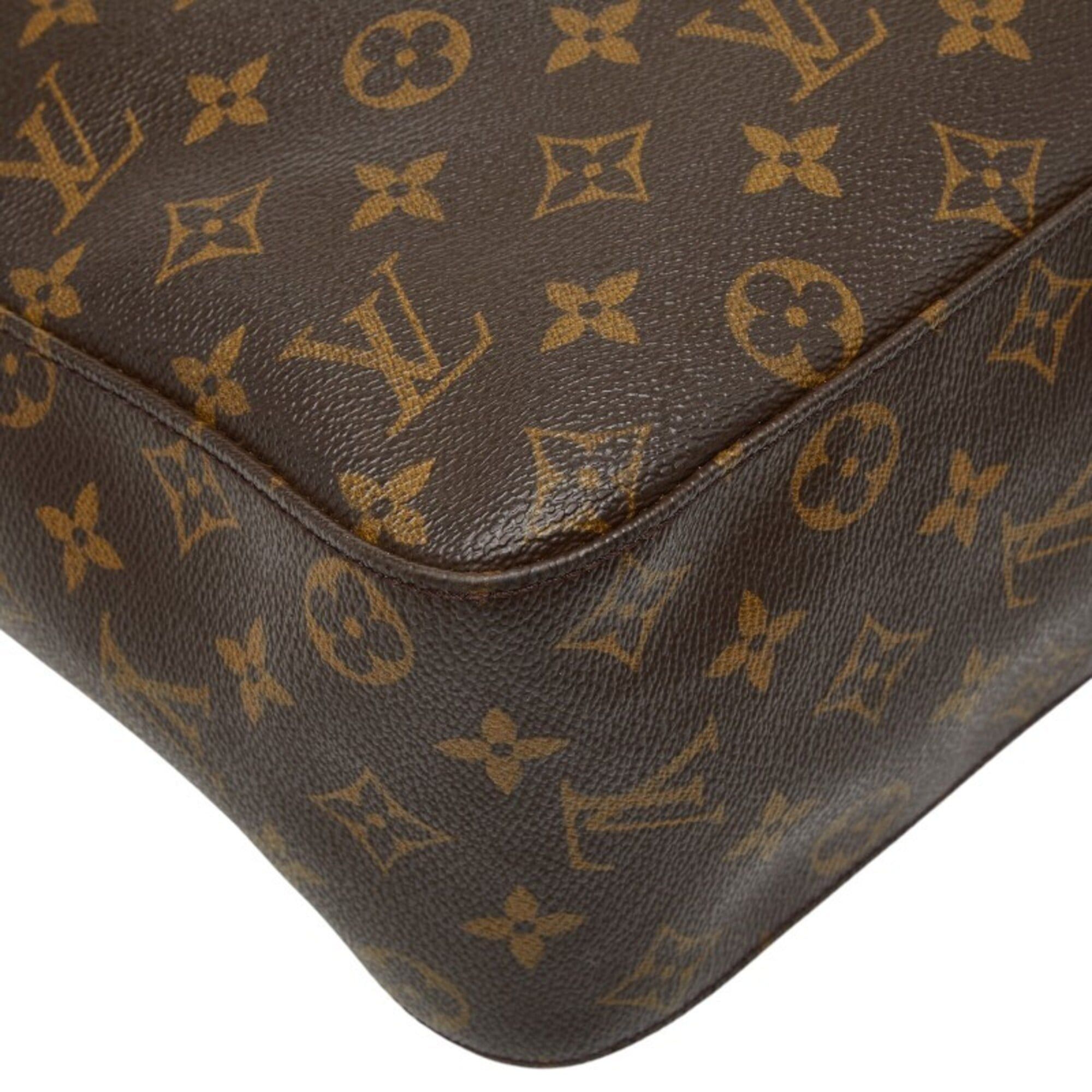 Louis Vuitton Louis Vuitton Monogram Looping GM One-Shoulder Bag Handbag M51145 Brown Leather Women's LOUIS VUITTON Size ONE SIZE - 7 Thumbnail