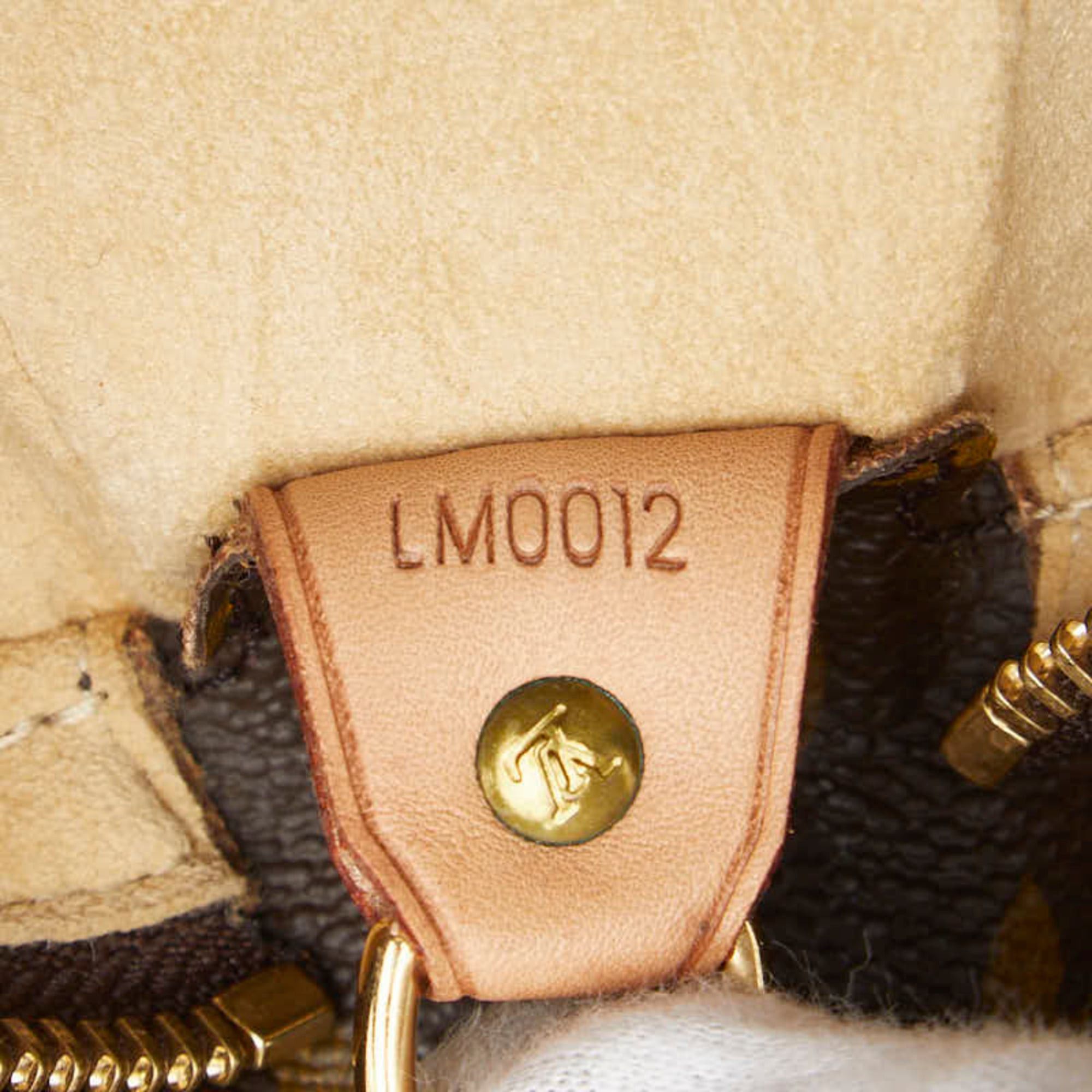 Louis Vuitton Louis Vuitton Monogram Looping GM One-Shoulder Bag Handbag M51145 Brown Leather Women's LOUIS VUITTON Size ONE SIZE - 10 Thumbnail