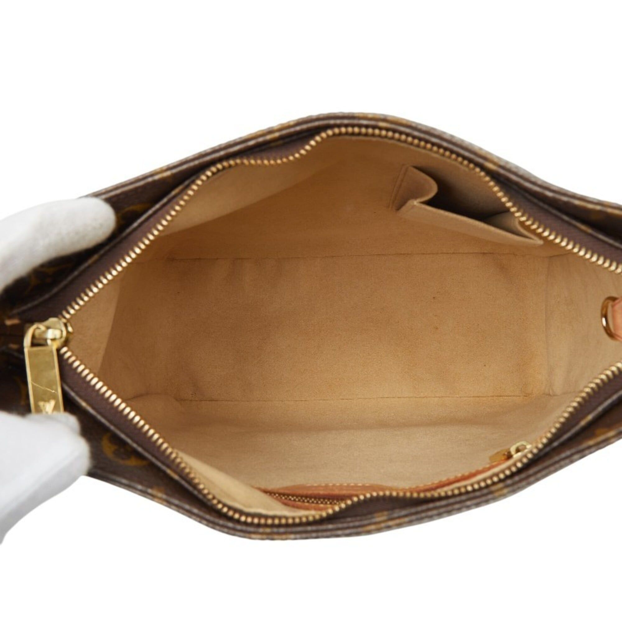 Louis Vuitton Louis Vuitton Monogram Looping GM One-Shoulder Bag Handbag M51145 Brown Leather Women's LOUIS VUITTON Size ONE SIZE - 9 Thumbnail