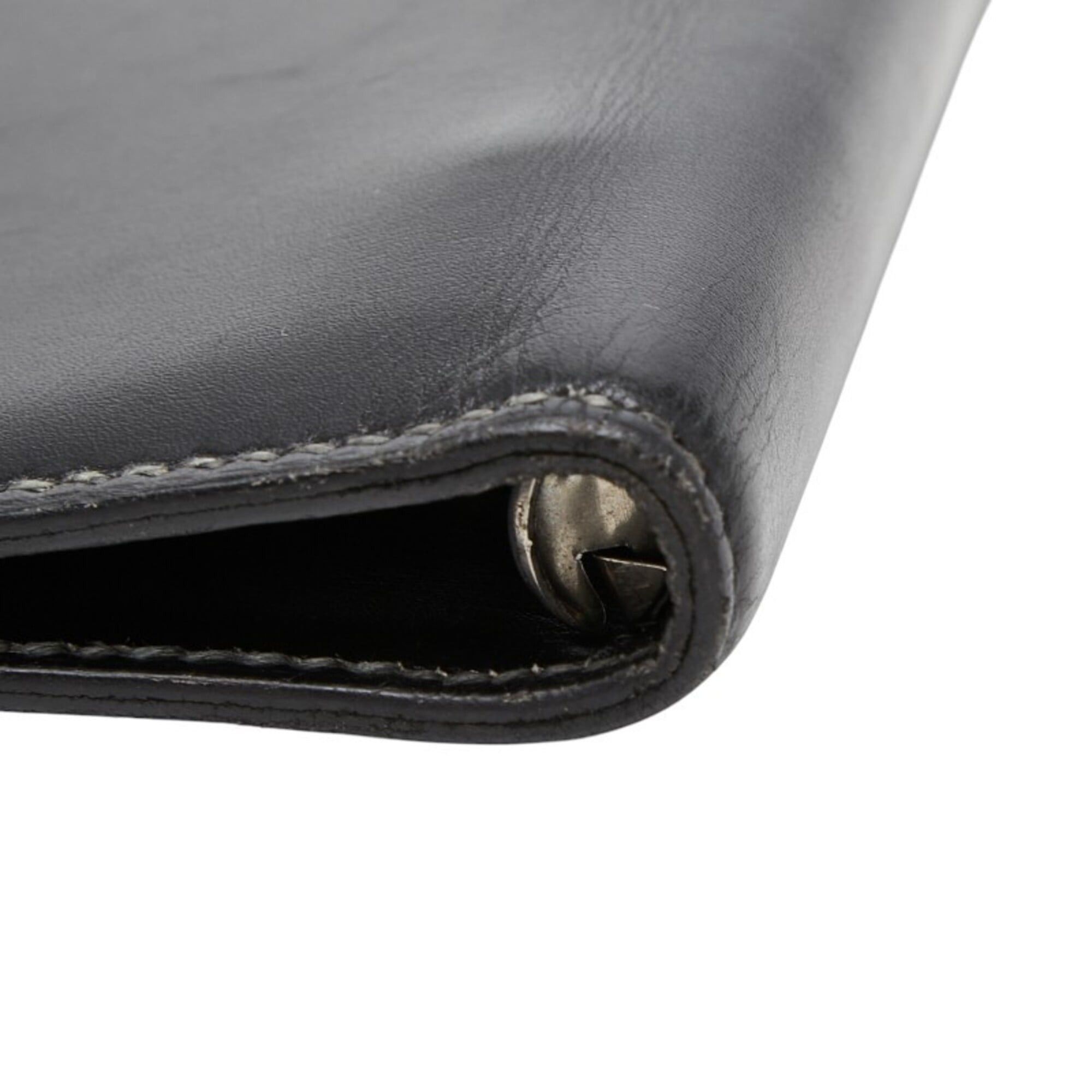 Hermes Hermes - System Planner Cover, Black Leather, Women's HERMES Size ONE SIZE - 7 Thumbnail